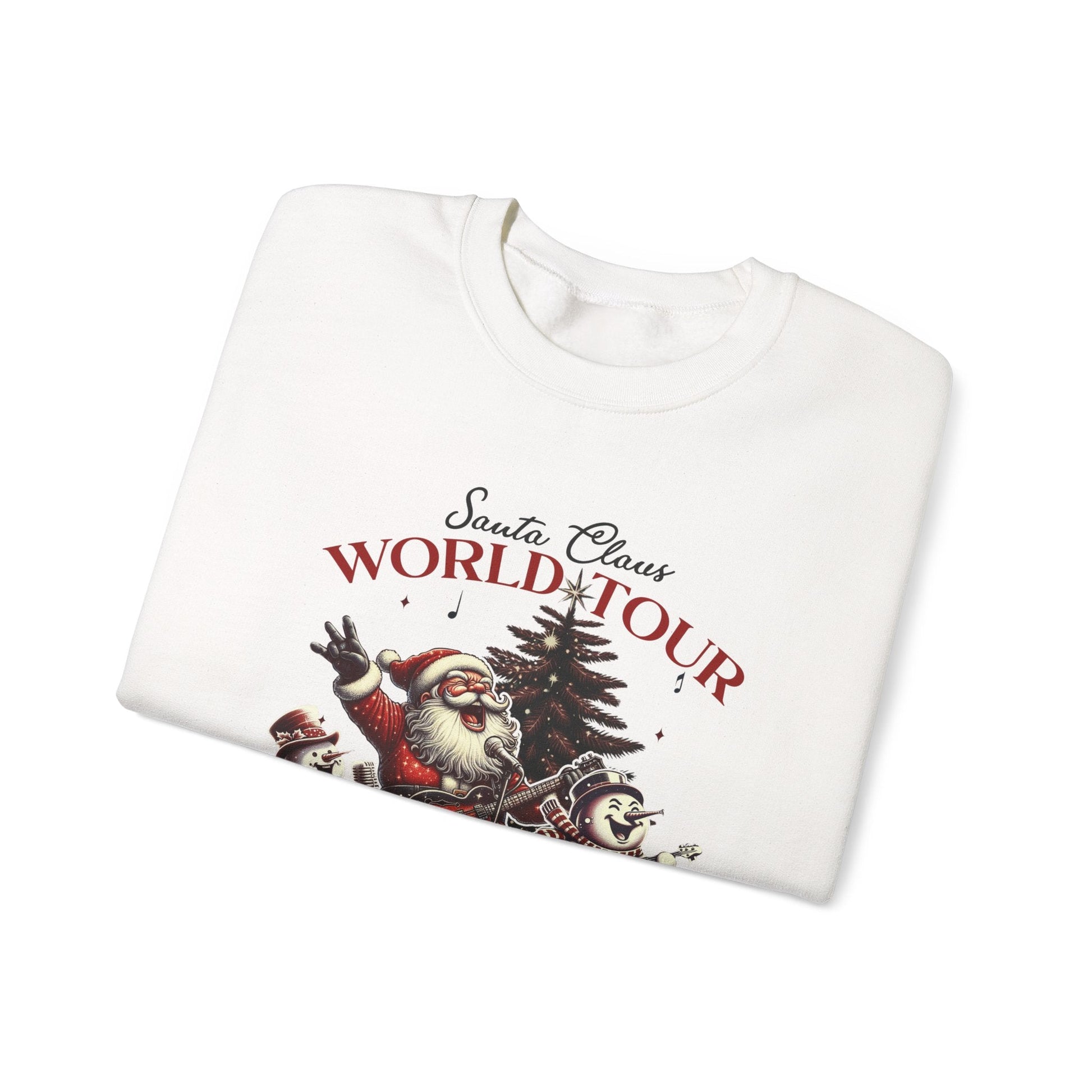 Santa Claus World Tour Christmas Shirt, Santa Claus Shirt - Popbydesign