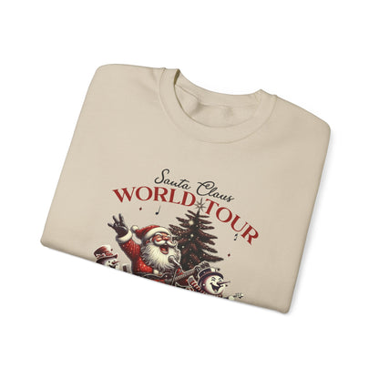 Santa Claus World Tour Christmas Shirt, Santa Claus Shirt - Popbydesign