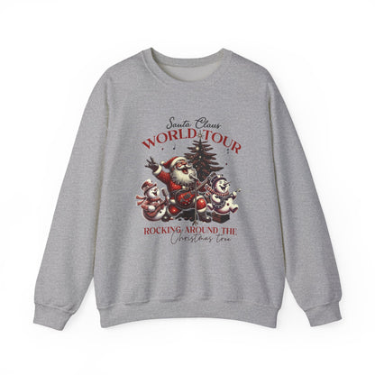 Santa Claus World Tour Christmas Shirt, Santa Claus Shirt - Popbydesign