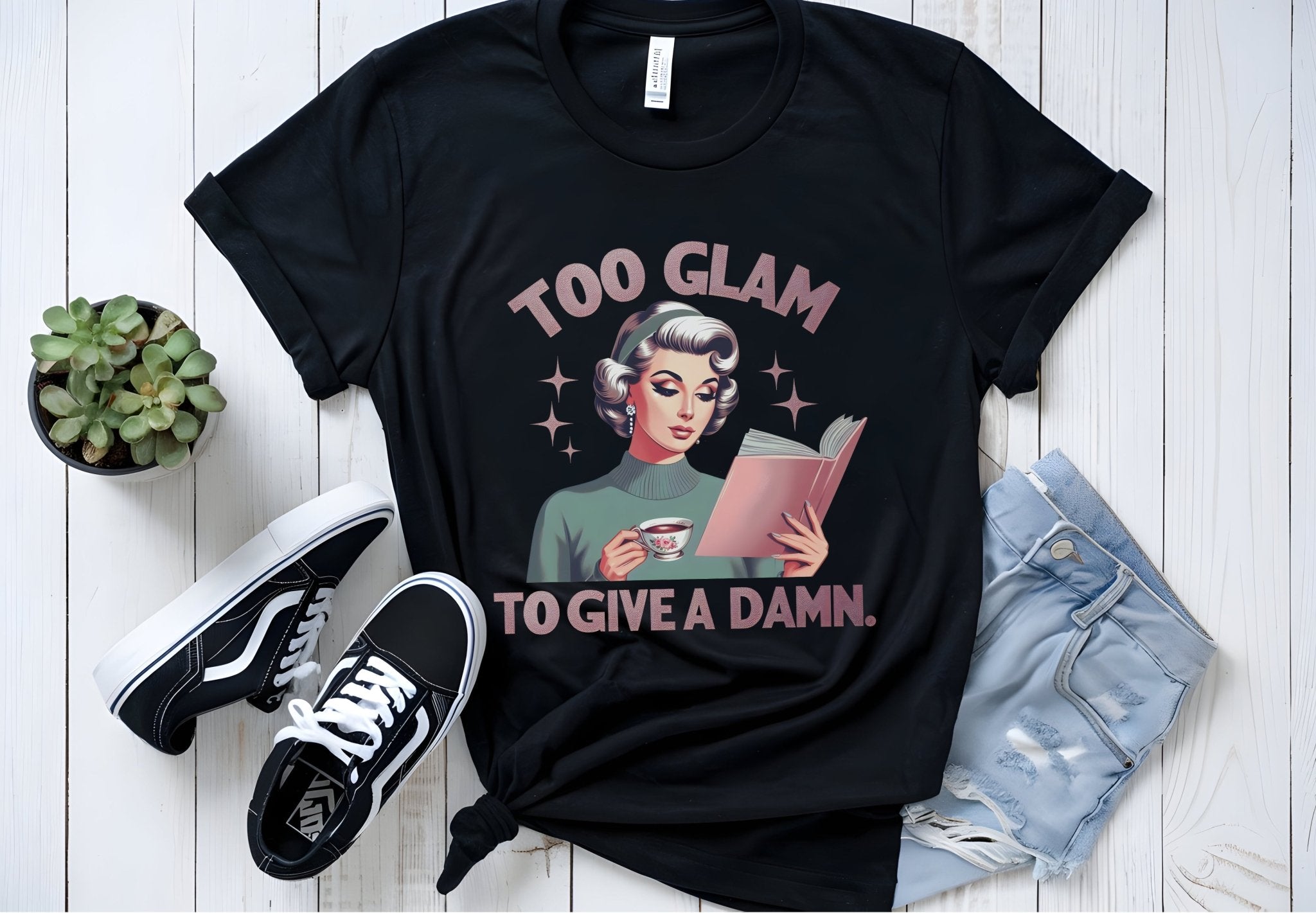 Sassy Pinup Girl Graphic Tee, Sassy Shirt by PopCultureByDesign36