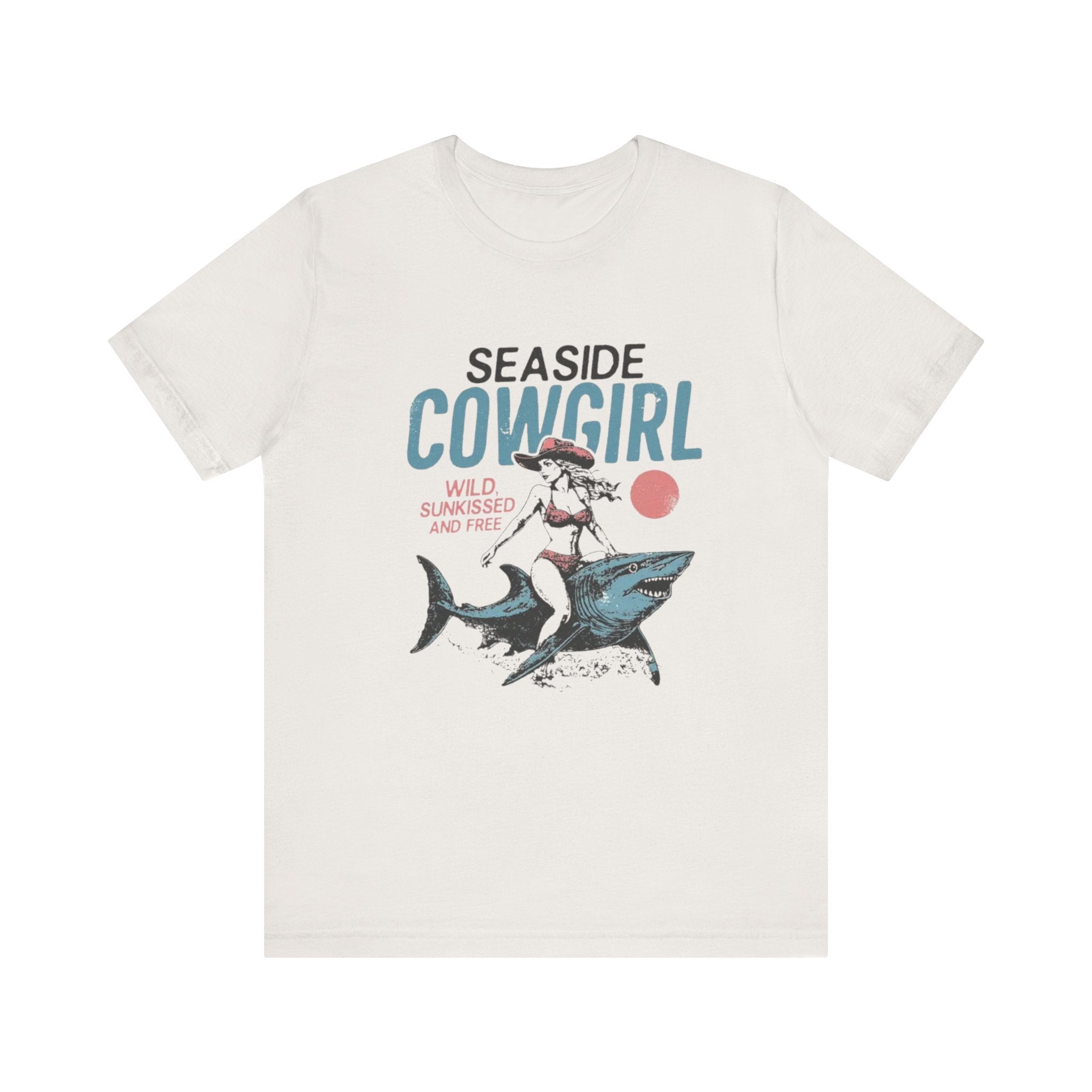 Seaside cowgirl retro summer Shirt, Western beach Shirt by PopCultureByDesign36