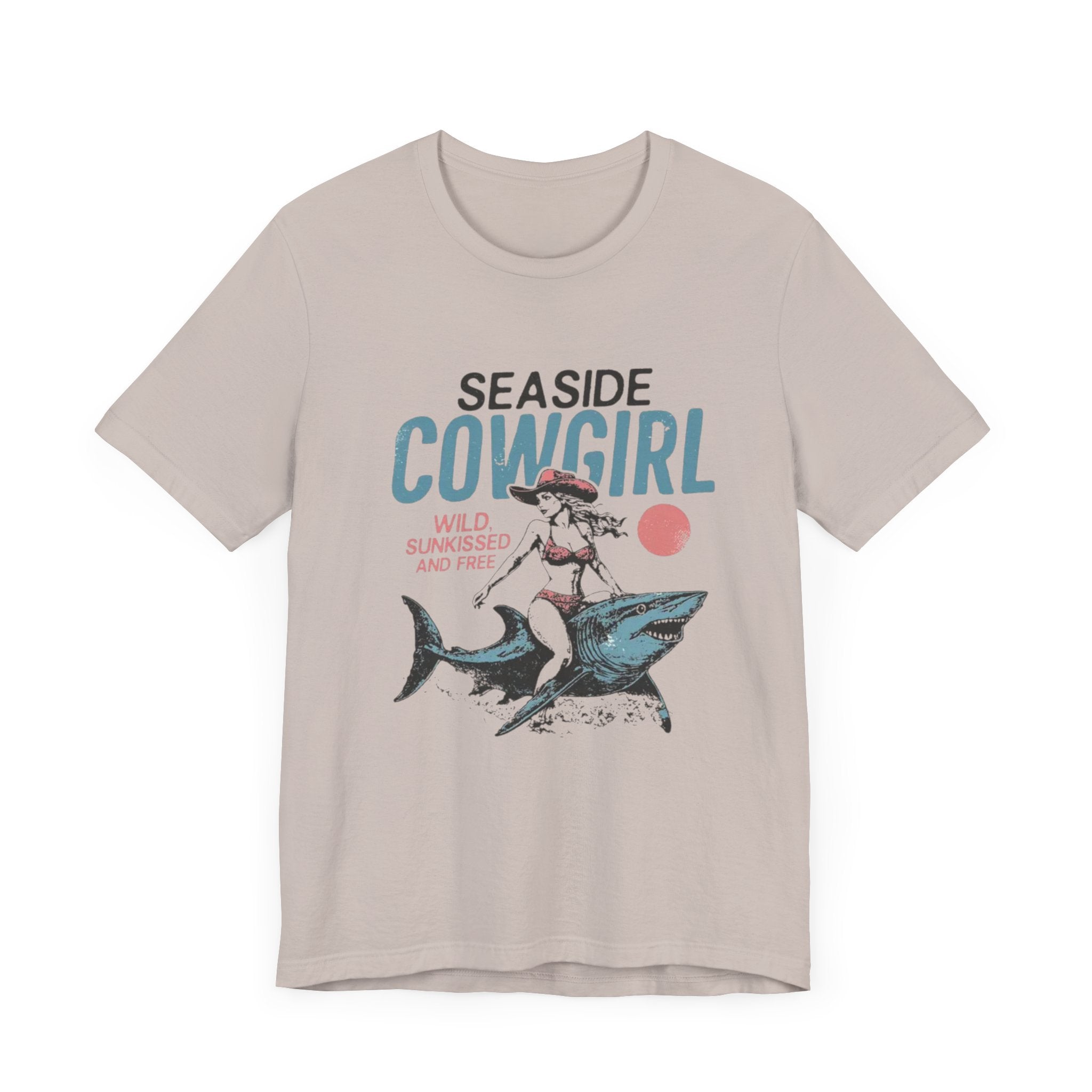 Seaside cowgirl retro summer Shirt, Western beach Shirt by PopCultureByDesign36
