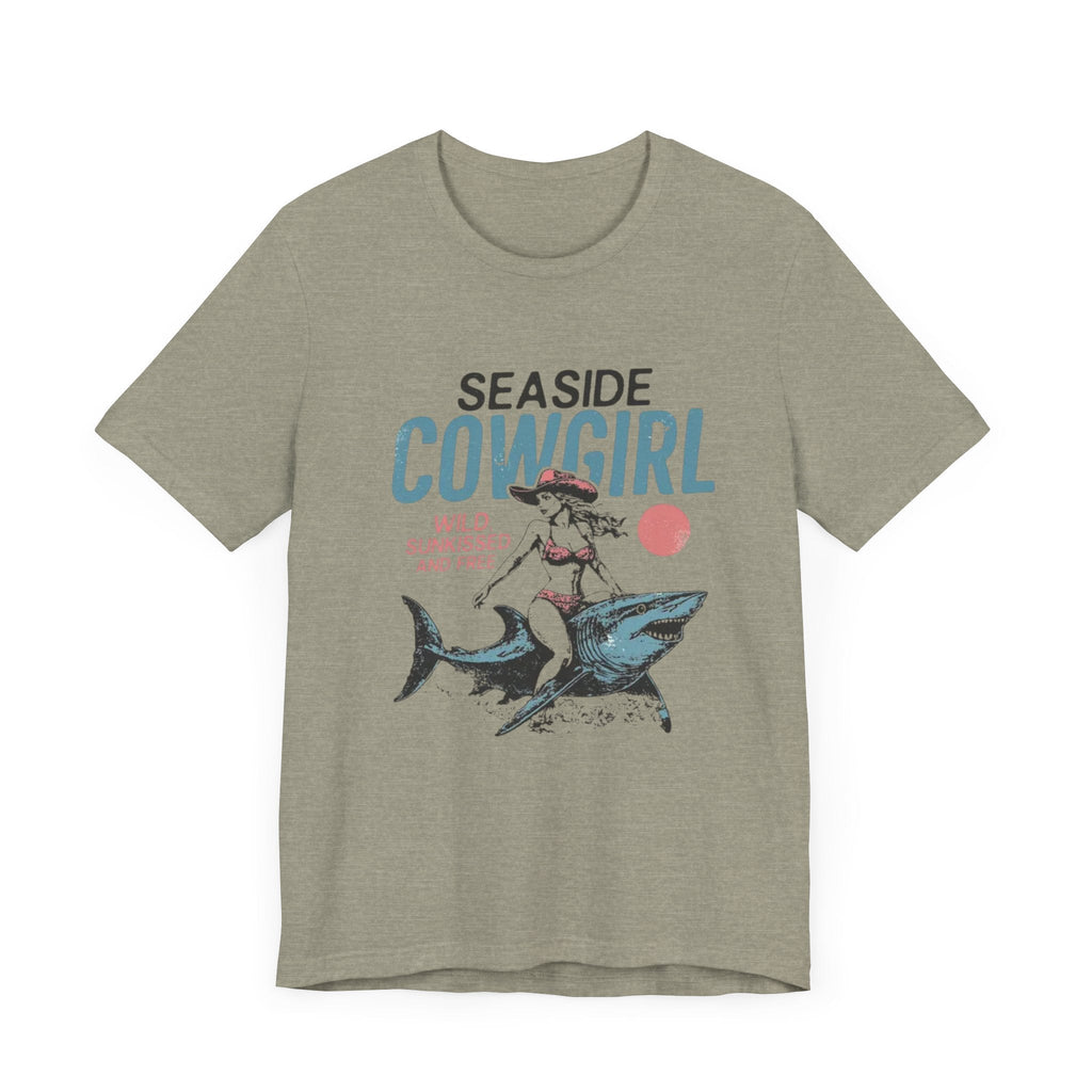 Seaside cowgirl retro summer Shirt, Western beach Shirt by PopCultureByDesign36