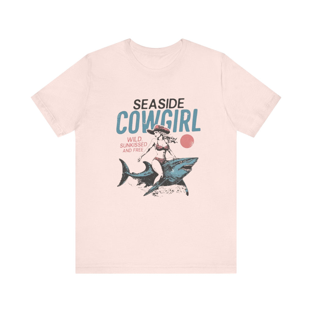 Seaside cowgirl retro summer Shirt, Western beach Shirt by PopCultureByDesign36