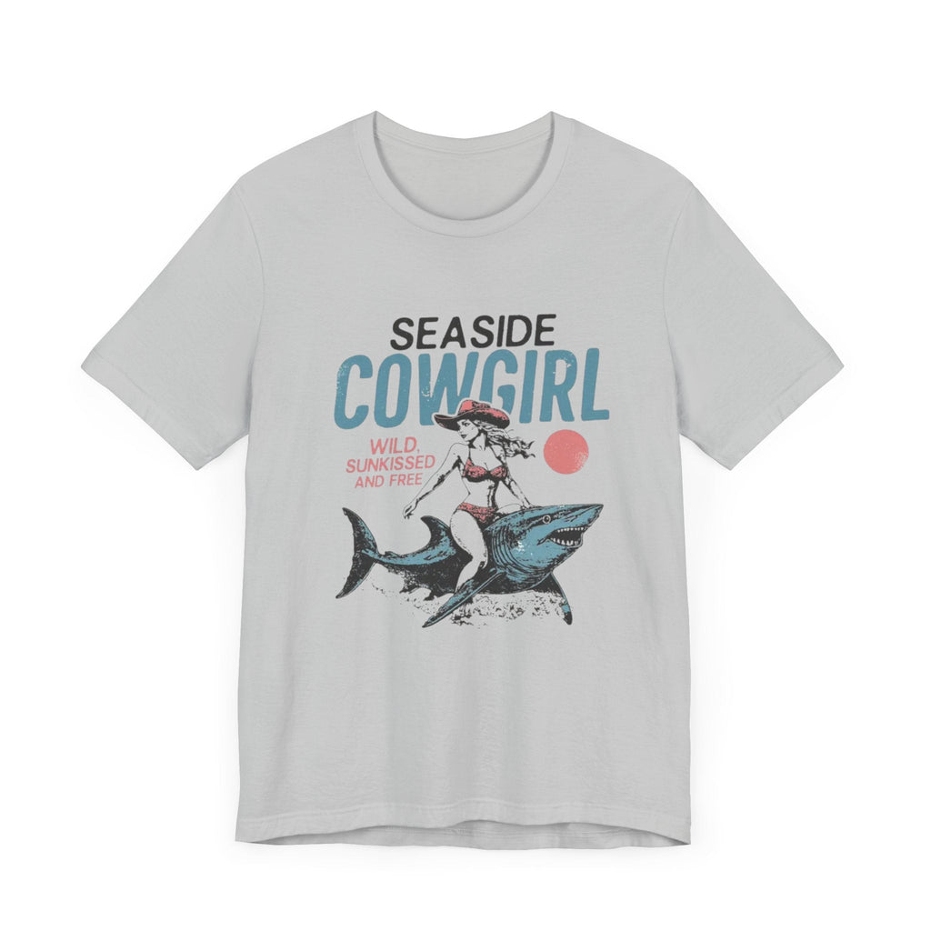 Seaside cowgirl retro summer Shirt, Western beach Shirt by PopCultureByDesign36