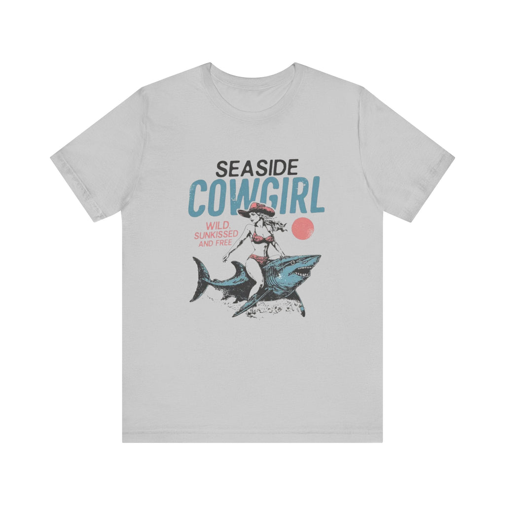 Seaside cowgirl retro summer Shirt, Western beach Shirt by PopCultureByDesign36