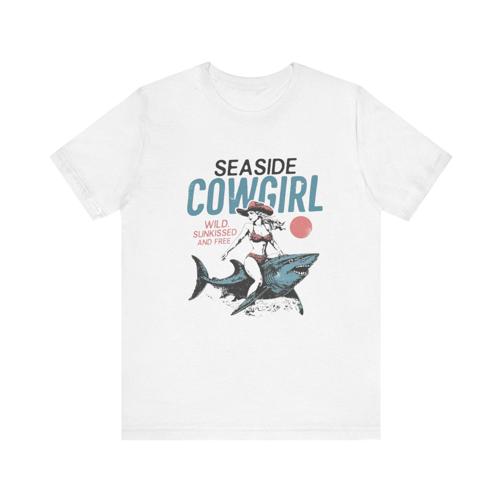 Seaside cowgirl retro summer Shirt, Western beach Shirt by PopCultureByDesign36