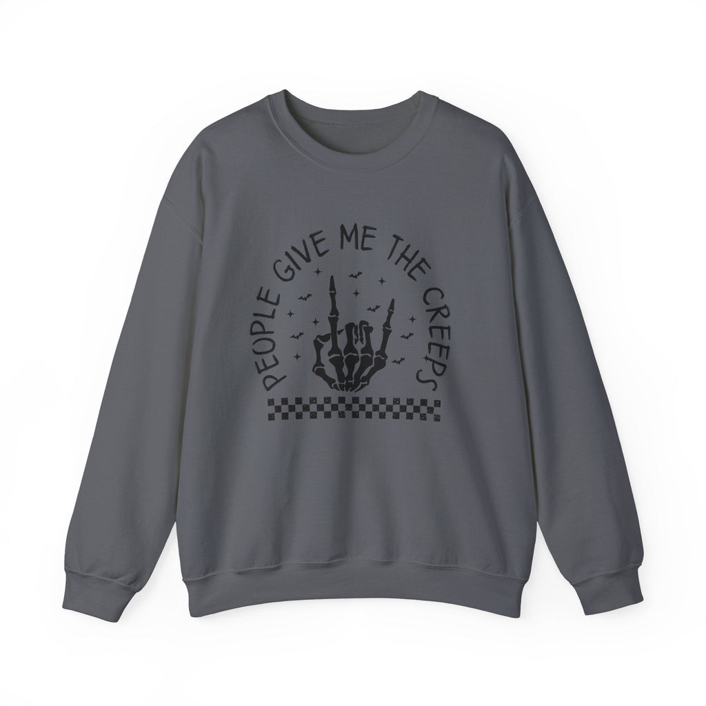 Skeleton Hands Shirt, Skull Halloween Sweatshirt by PopCultureByDesign36