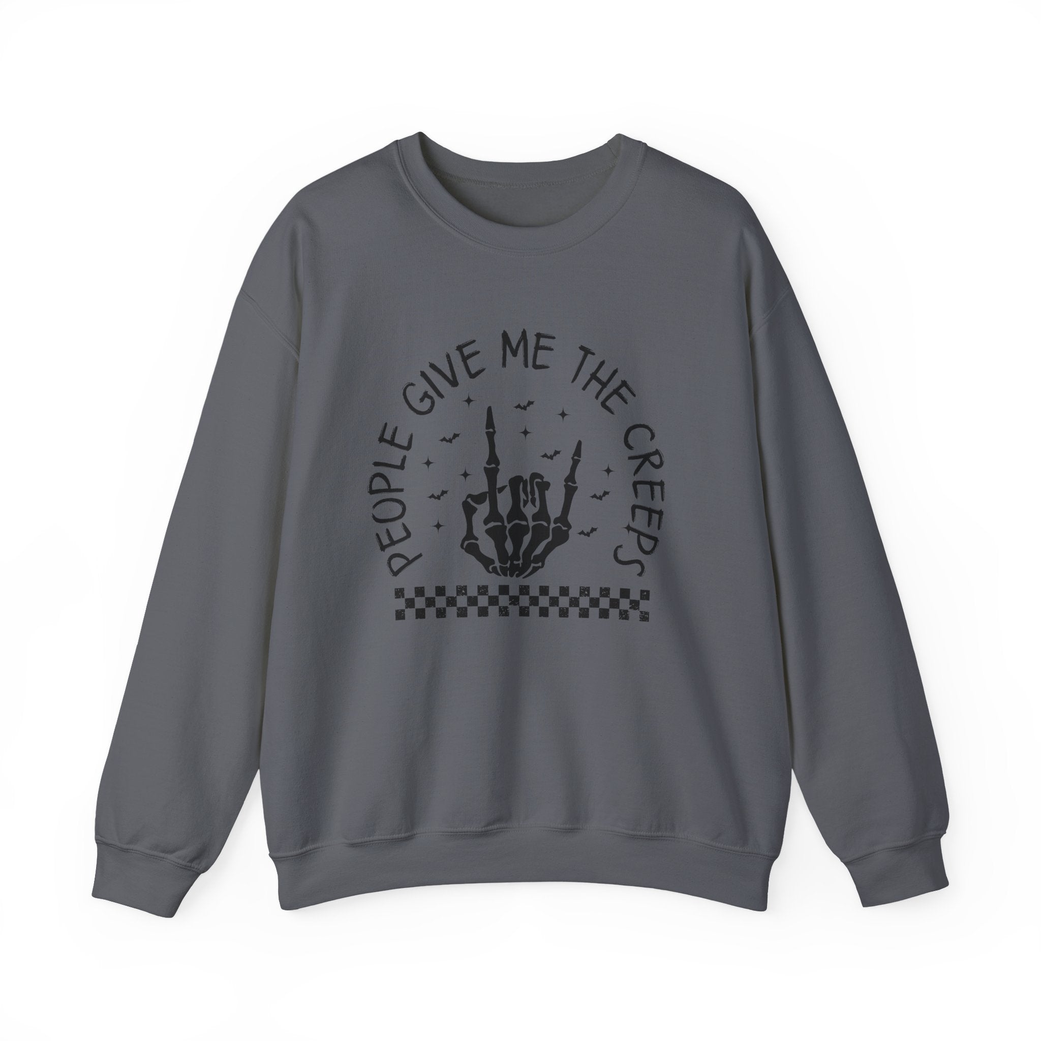 Skeleton Hands Shirt, Skull Halloween Sweatshirt by PopCultureByDesign36