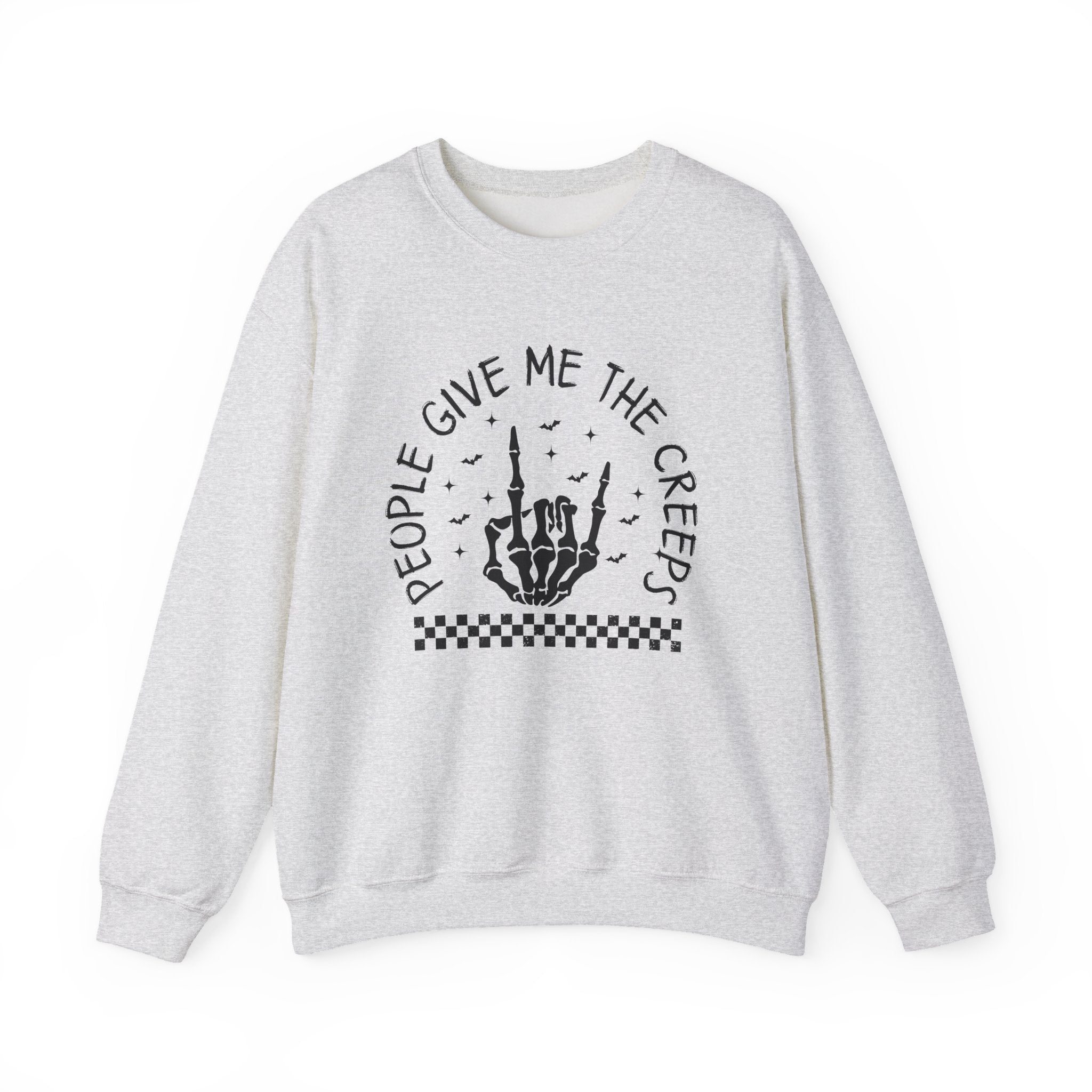 Skeleton Hands Shirt, Skull Halloween Sweatshirt by PopCultureByDesign36