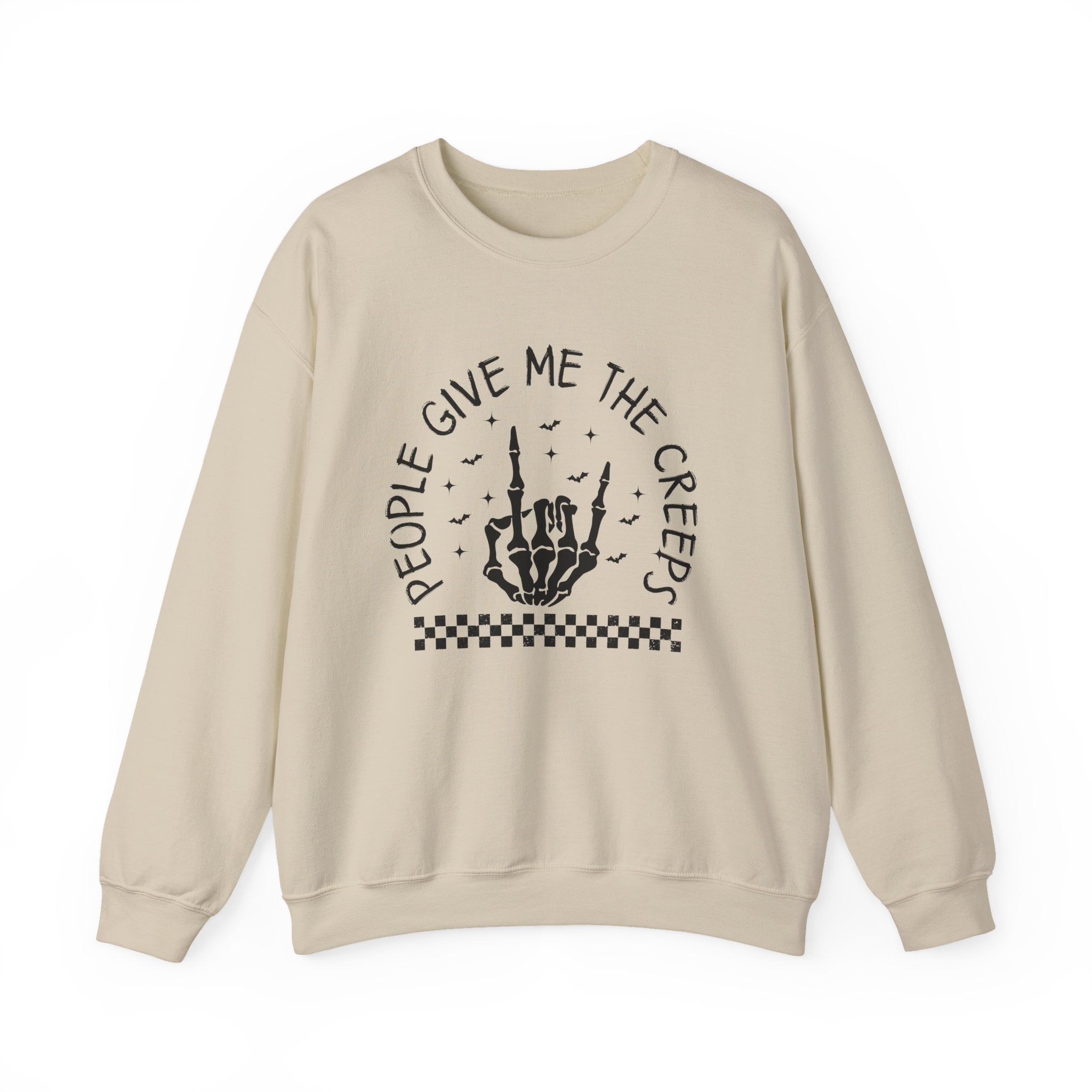 Skeleton Hands Shirt, Skull Halloween Sweatshirt by PopCultureByDesign36