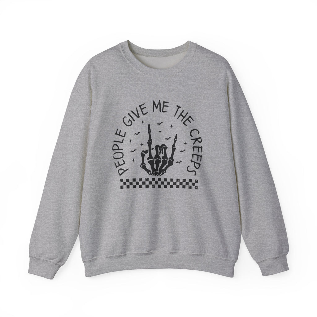 Skeleton Hands Shirt, Skull Halloween Sweatshirt by PopCultureByDesign36