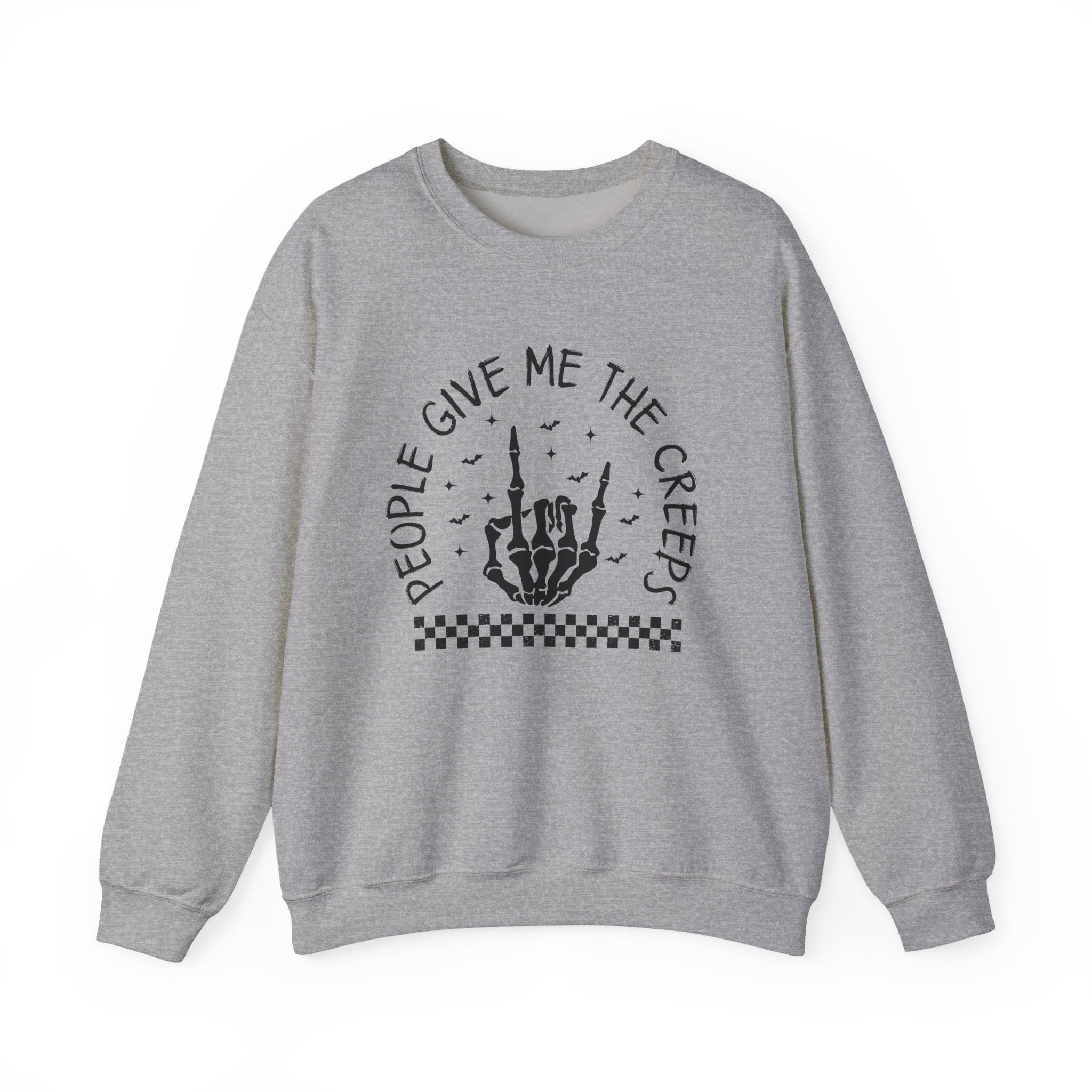 Skeleton Hands Shirt, Skull Halloween Sweatshirt by PopCultureByDesign36