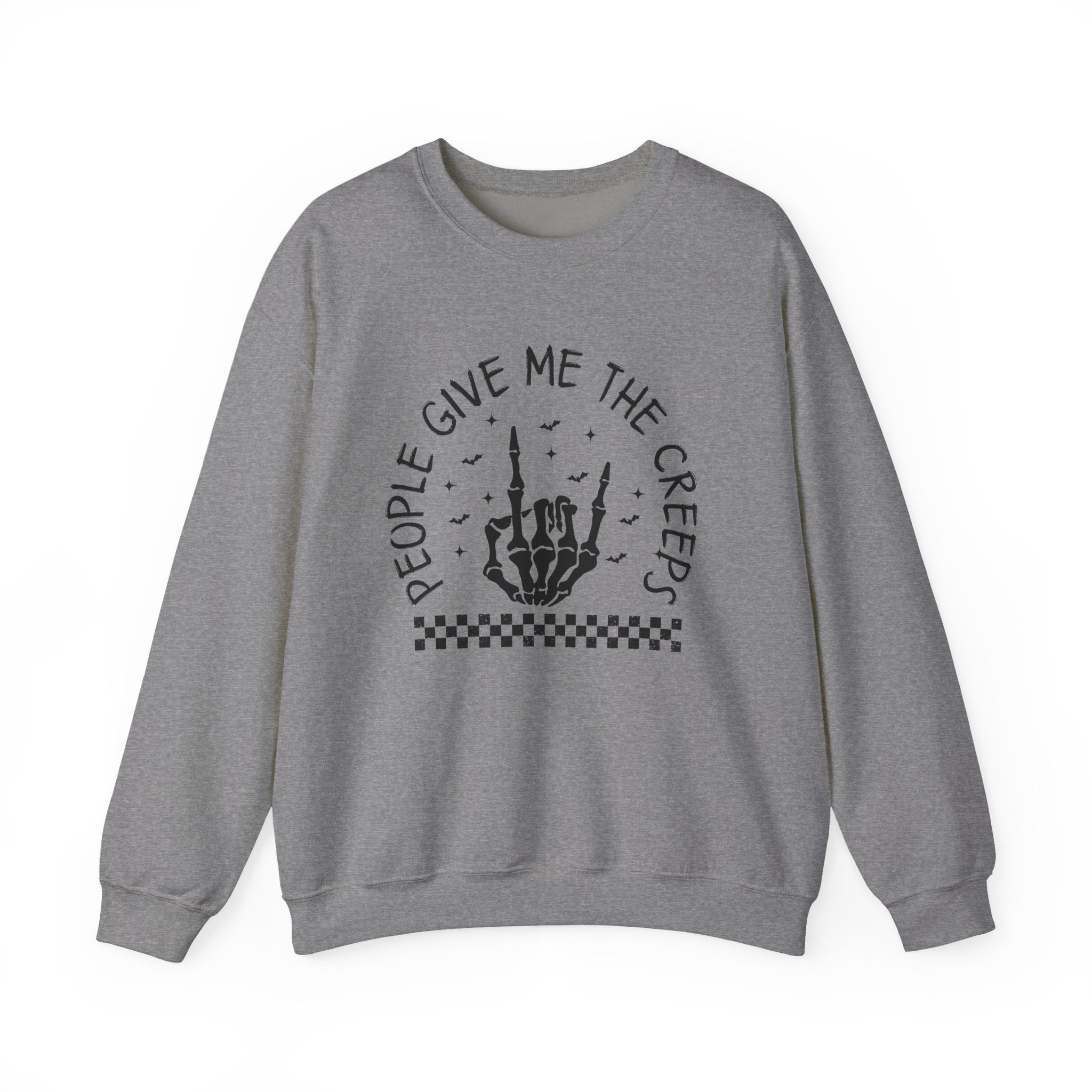 Skeleton Hands Shirt, Skull Halloween Sweatshirt by PopCultureByDesign36