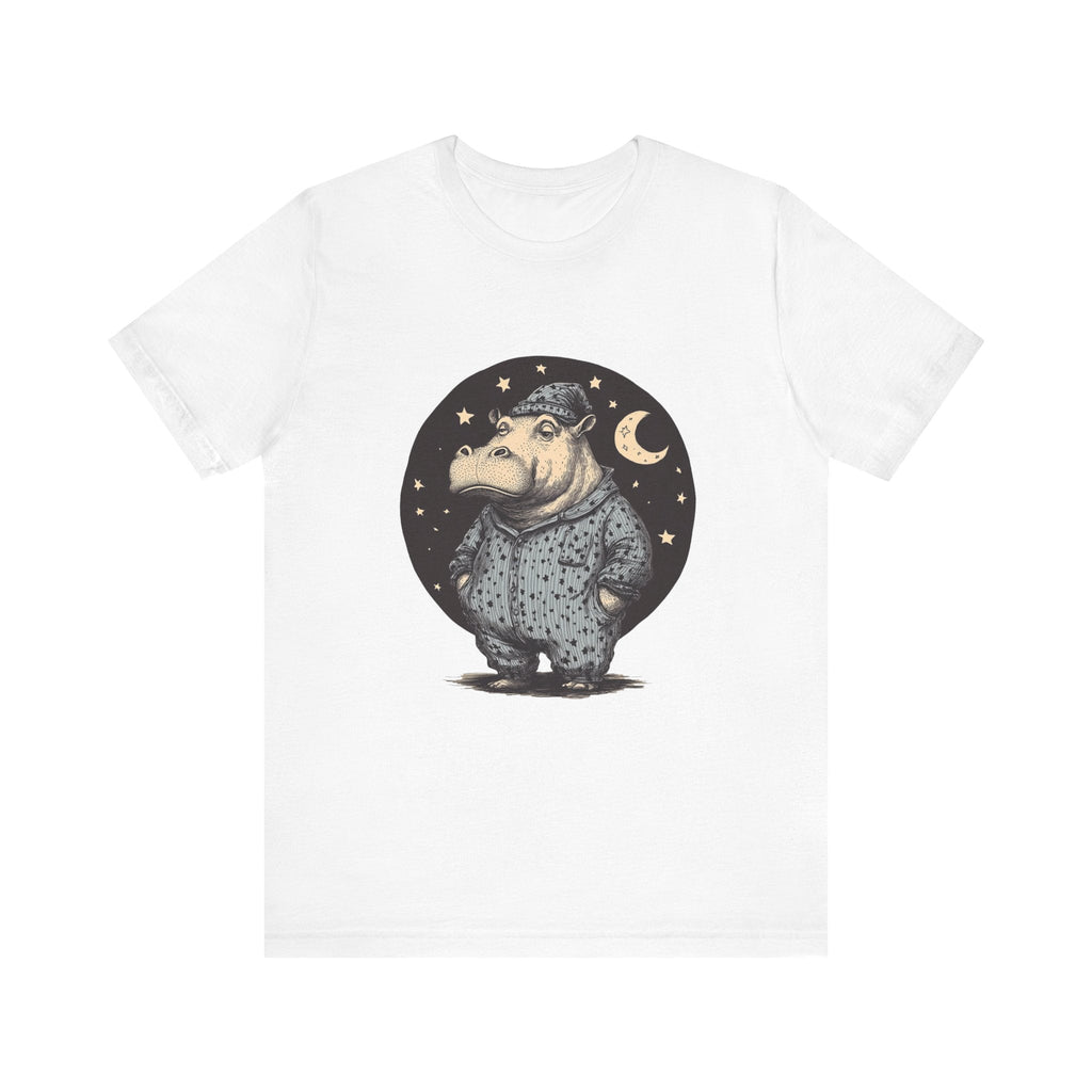 Sleepy Hippo Shirt, Funny Hippo Shirt, Cute Hippo Shirt by PopCultureByDesign36