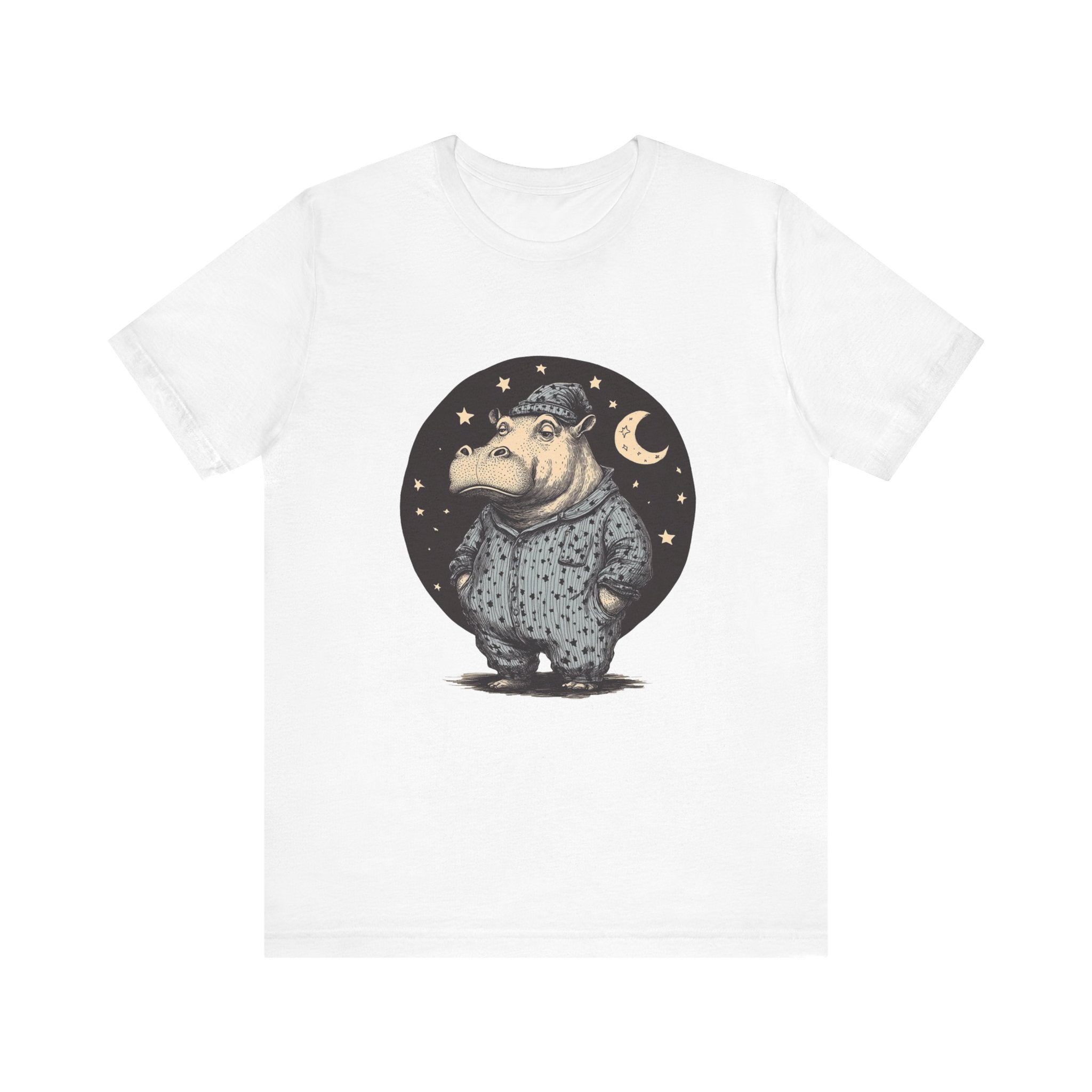 Sleepy Hippo Shirt, Funny Hippo Shirt, Cute Hippo Shirt by PopCultureByDesign36