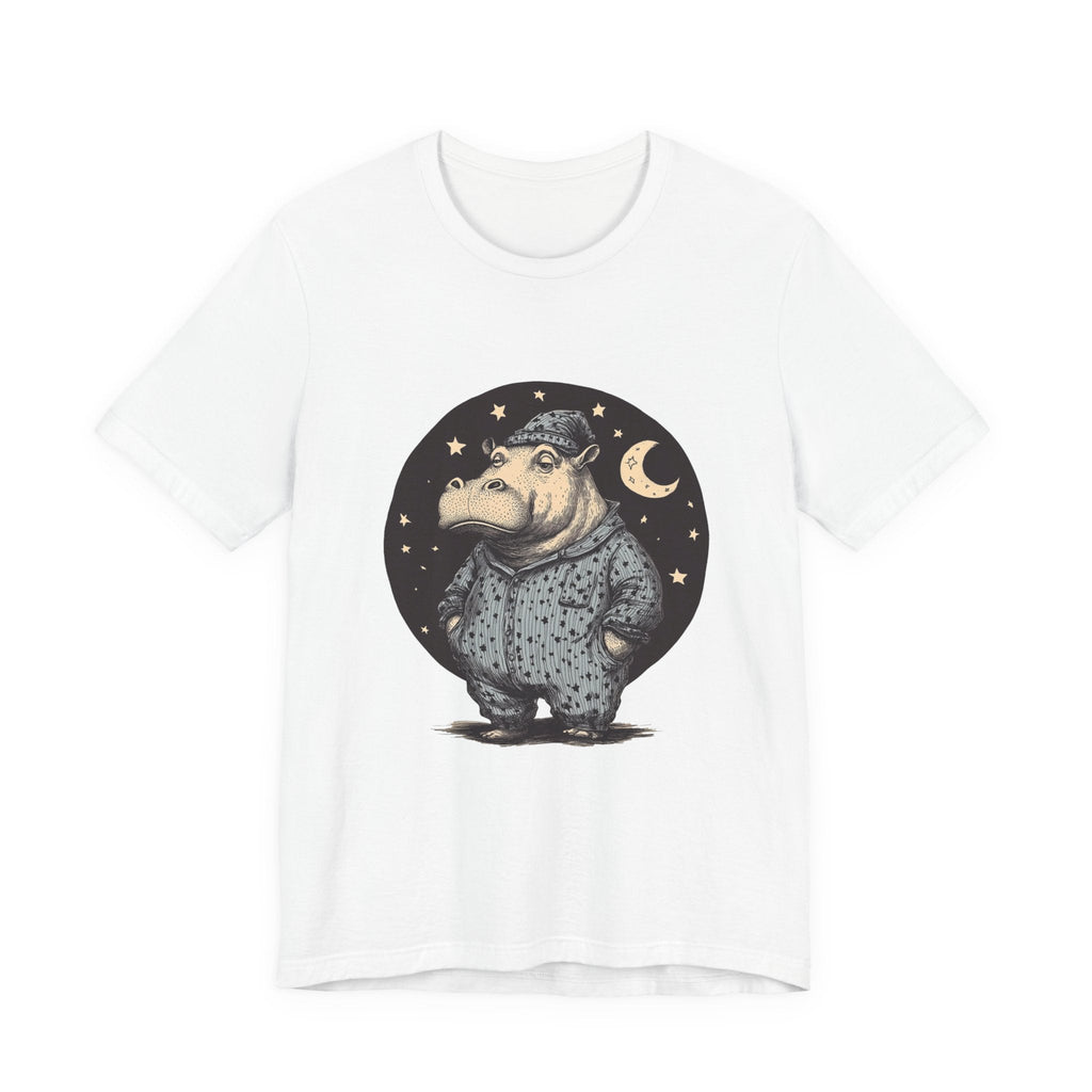 Sleepy Hippo Shirt, Funny Hippo Shirt, Cute Hippo Shirt by PopCultureByDesign36