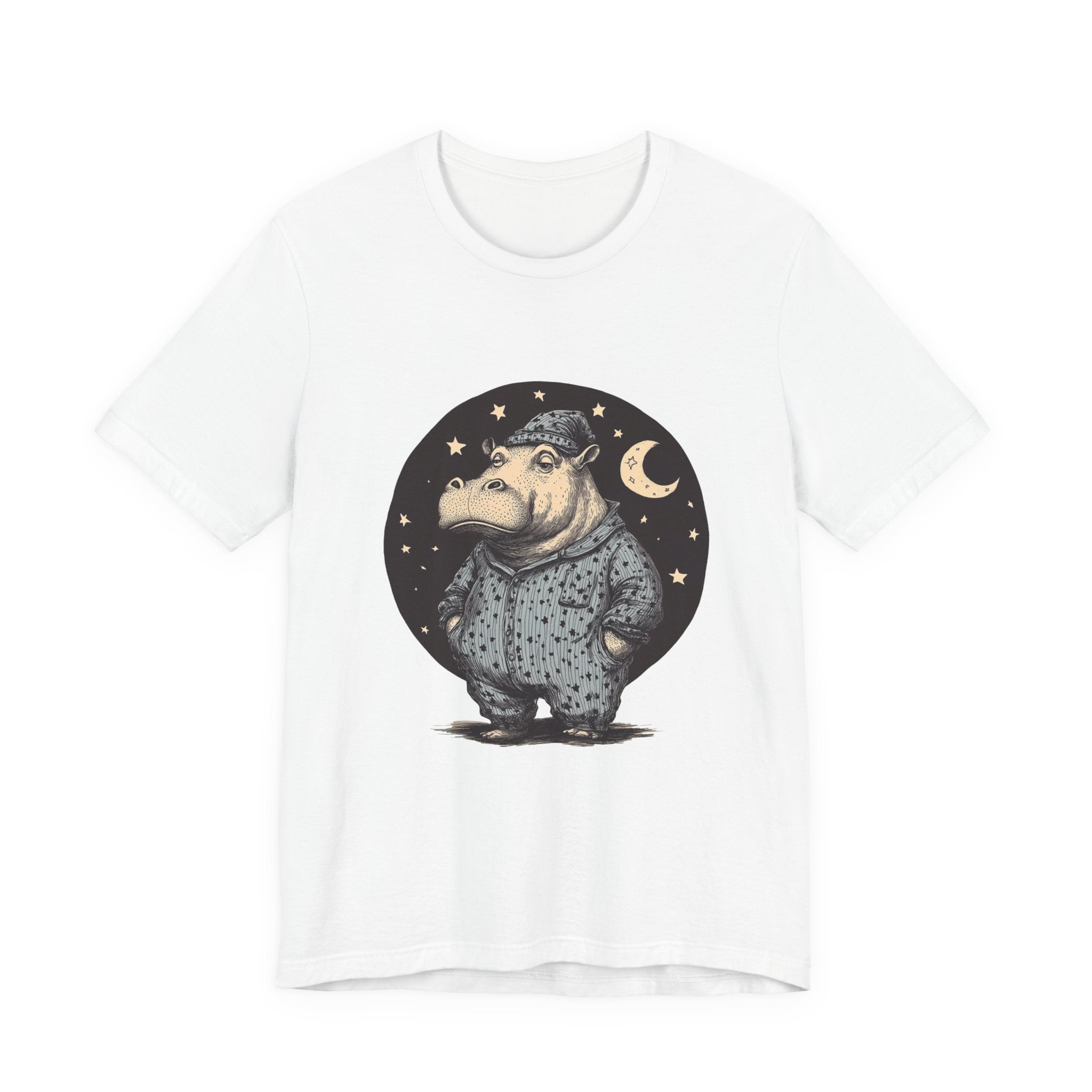 Sleepy Hippo Shirt, Funny Hippo Shirt, Cute Hippo Shirt by PopCultureByDesign36