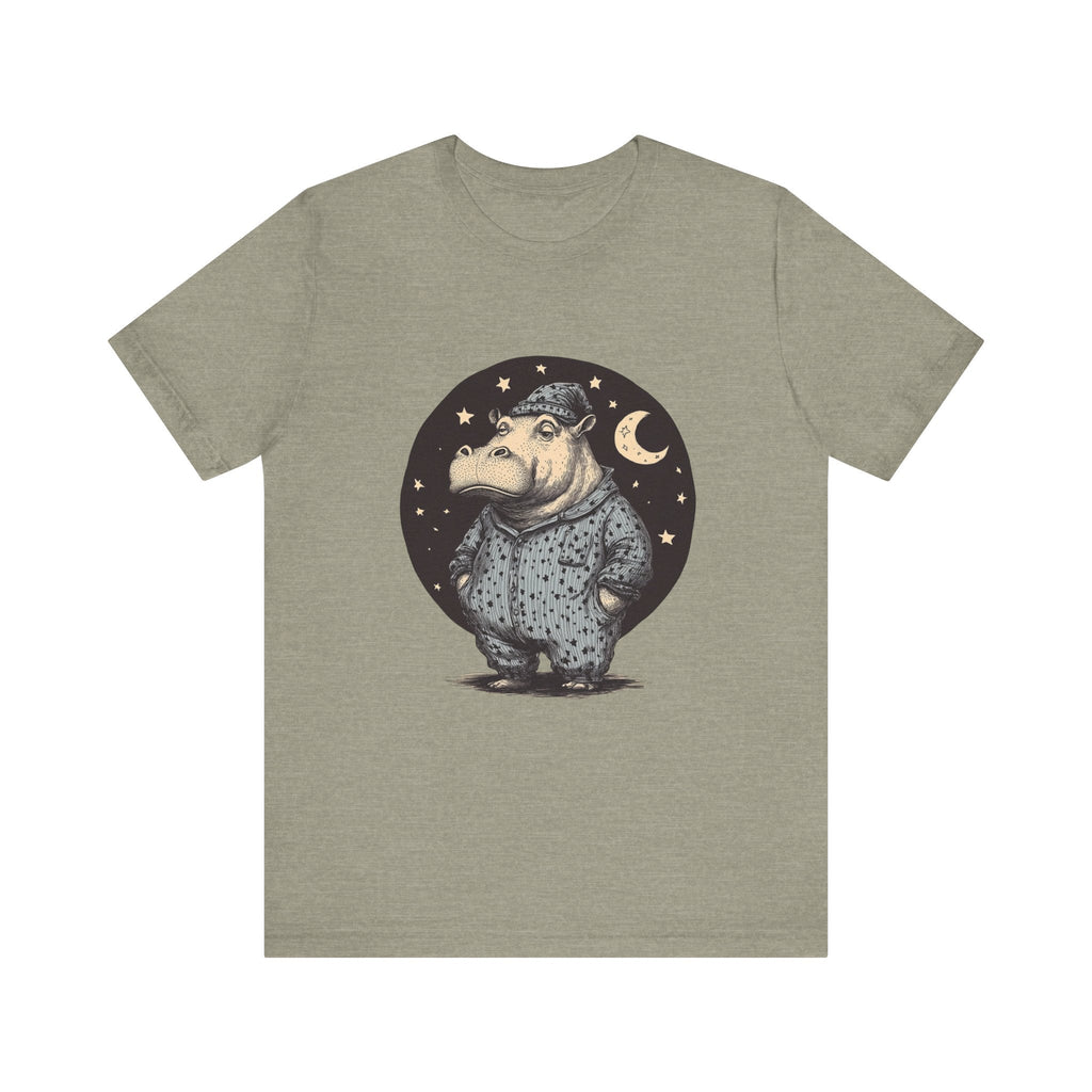 Sleepy Hippo Shirt, Funny Hippo Shirt, Cute Hippo Shirt by PopCultureByDesign36