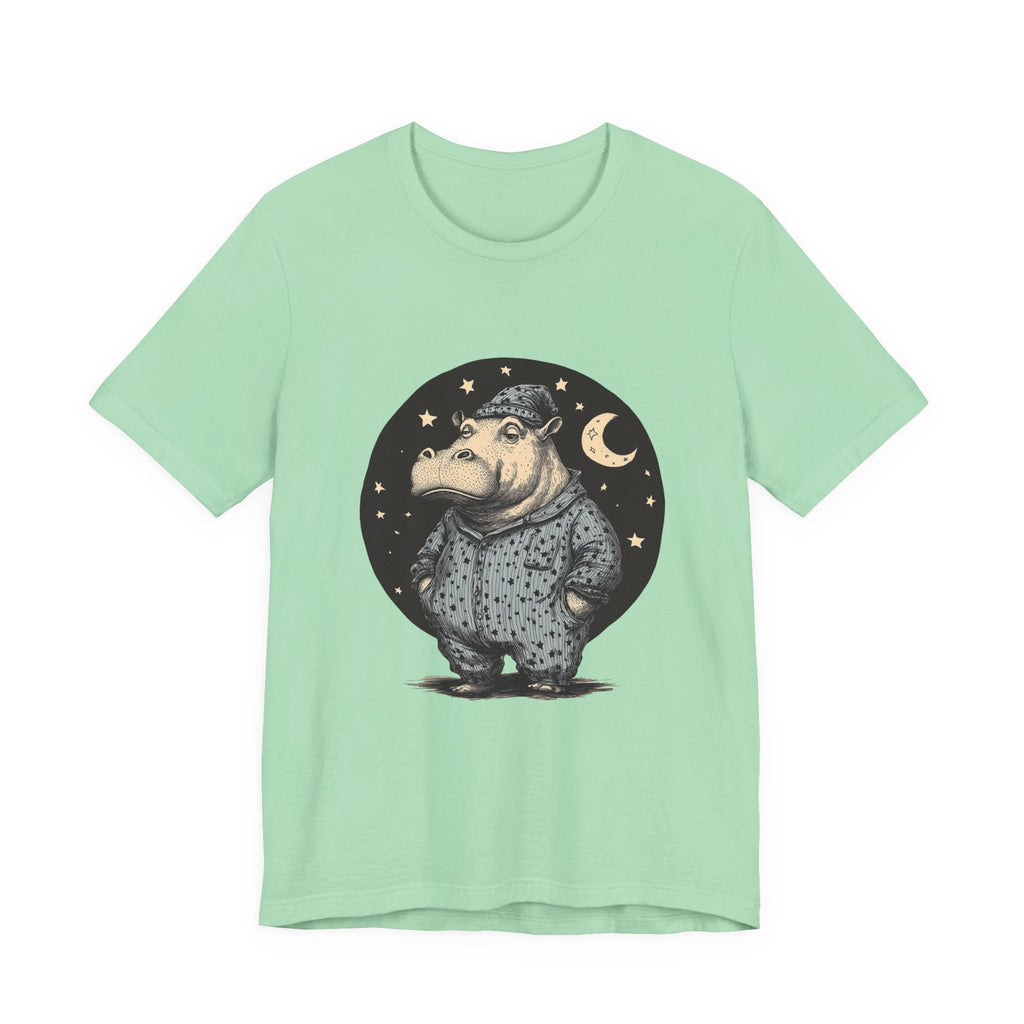 Sleepy Hippo Shirt, Funny Hippo Shirt, Cute Hippo Shirt by PopCultureByDesign36