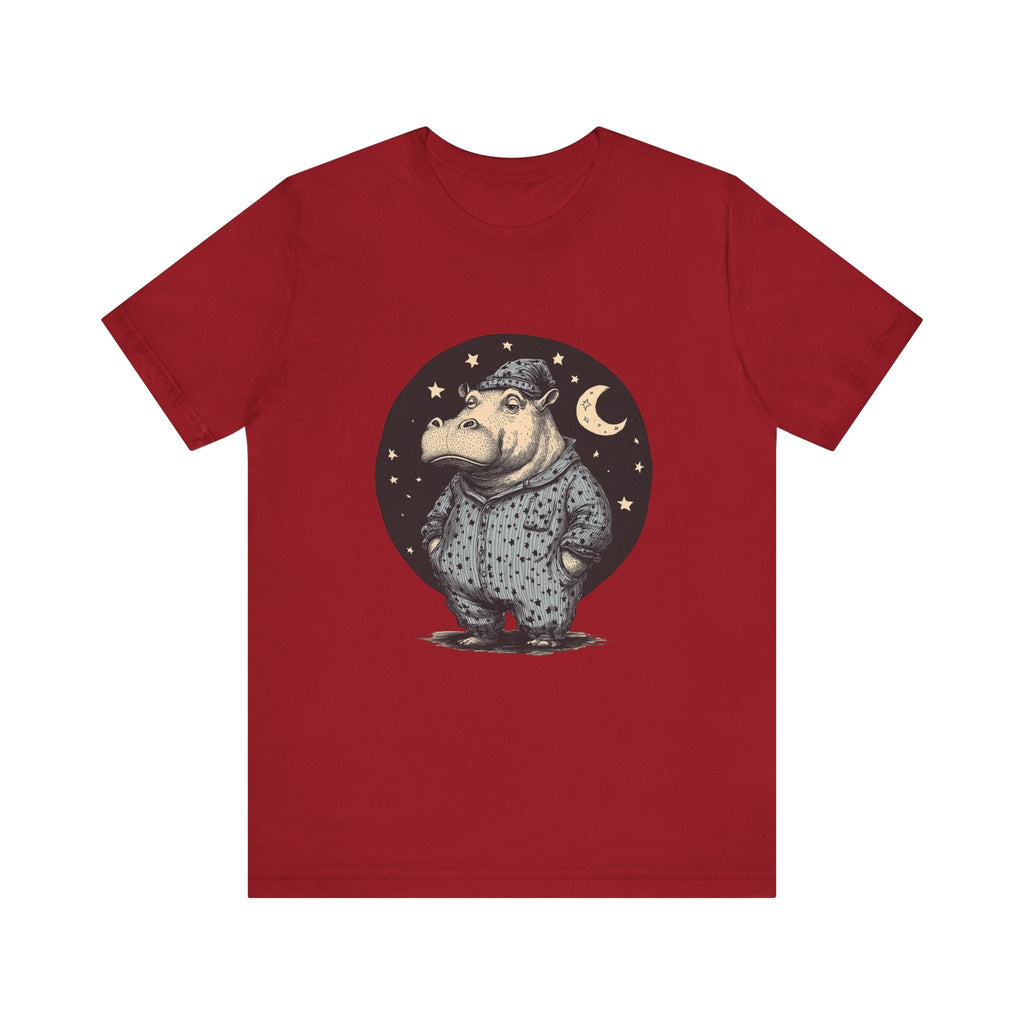 Sleepy Hippo Shirt, Funny Hippo Shirt, Cute Hippo Shirt by PopCultureByDesign36