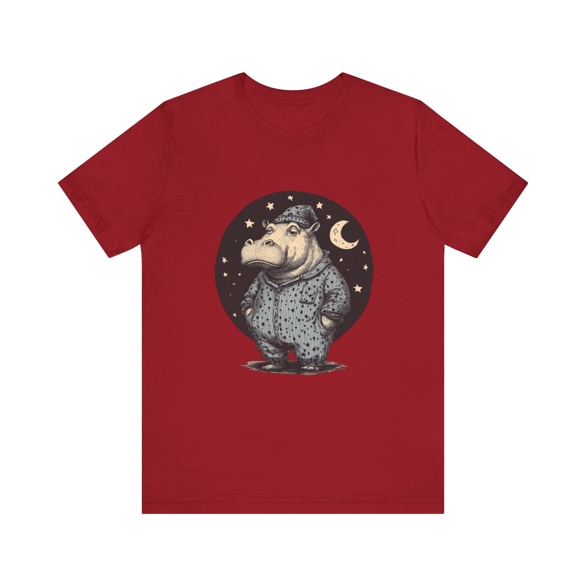 Sleepy Hippo Shirt, Funny Hippo Shirt, Cute Hippo Shirt by PopCultureByDesign36