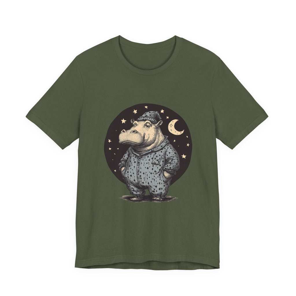 Sleepy Hippo Shirt, Funny Hippo Shirt, Cute Hippo Shirt by PopCultureByDesign36