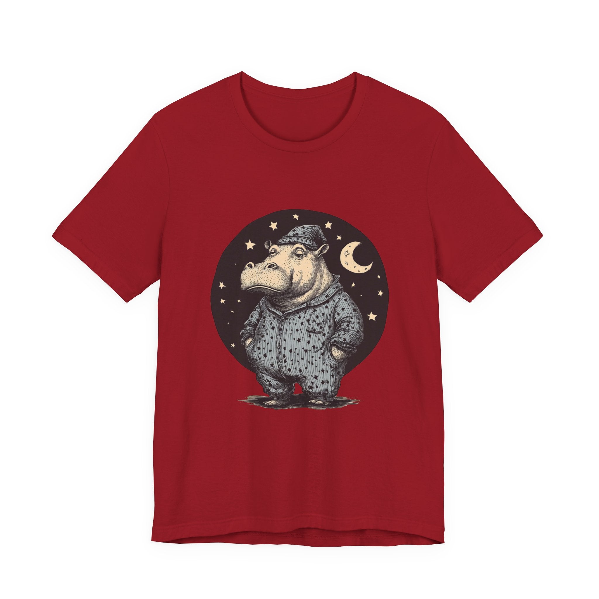 Sleepy Hippo Shirt, Funny Hippo Shirt, Cute Hippo Shirt by PopCultureByDesign36