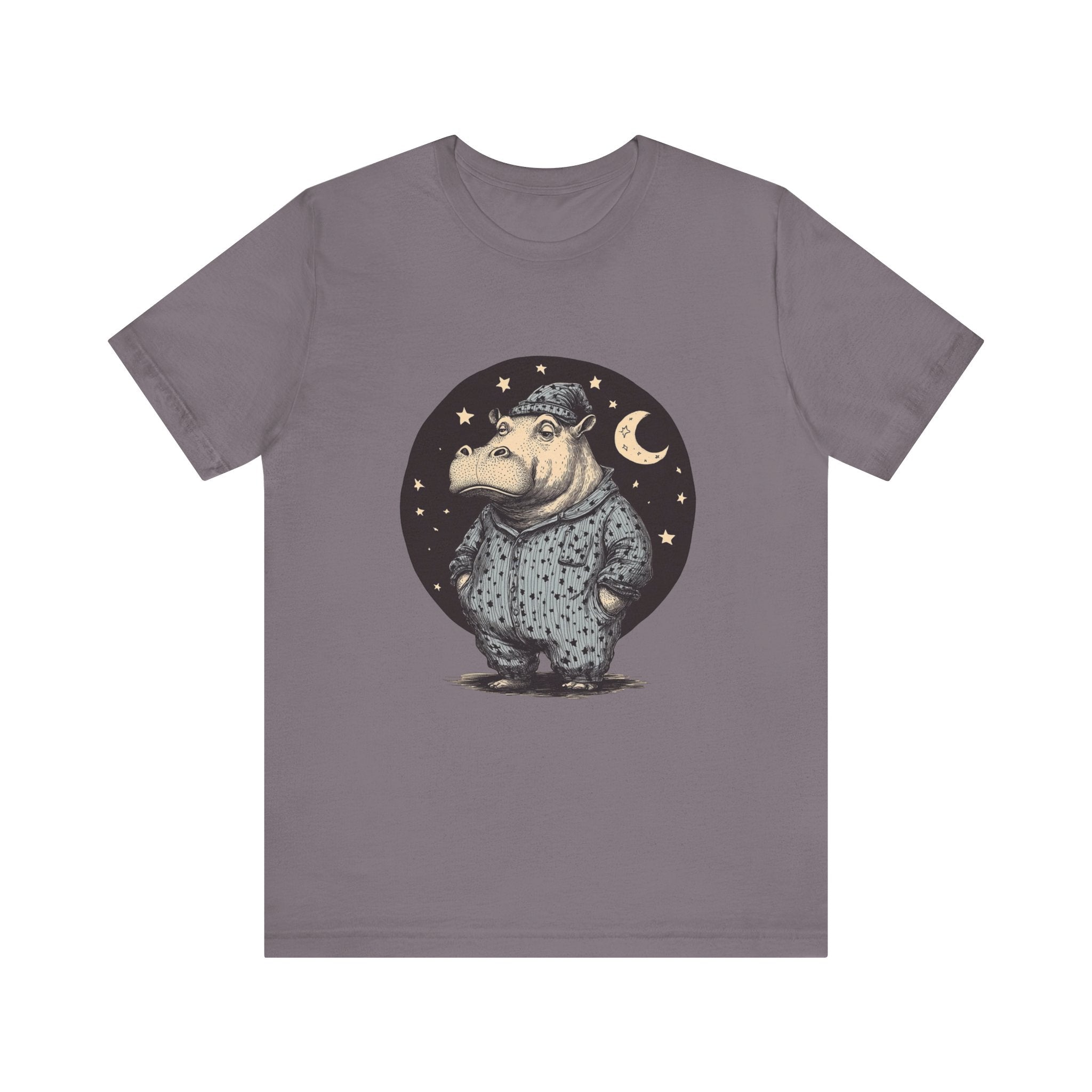 Sleepy Hippo Shirt, Funny Hippo Shirt, Cute Hippo Shirt by PopCultureByDesign36