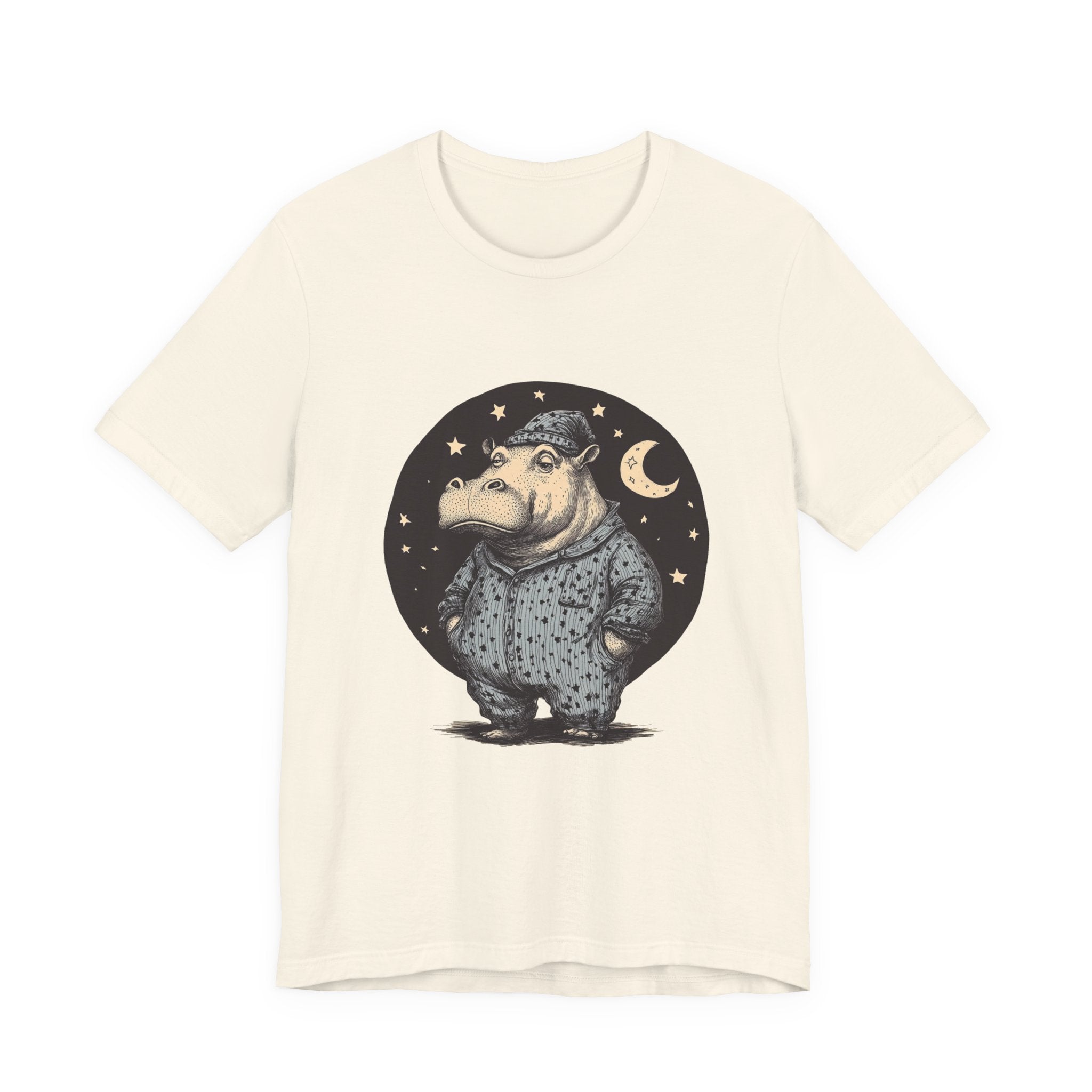 Sleepy Hippo Shirt, Funny Hippo Shirt, Cute Hippo Shirt by PopCultureByDesign36