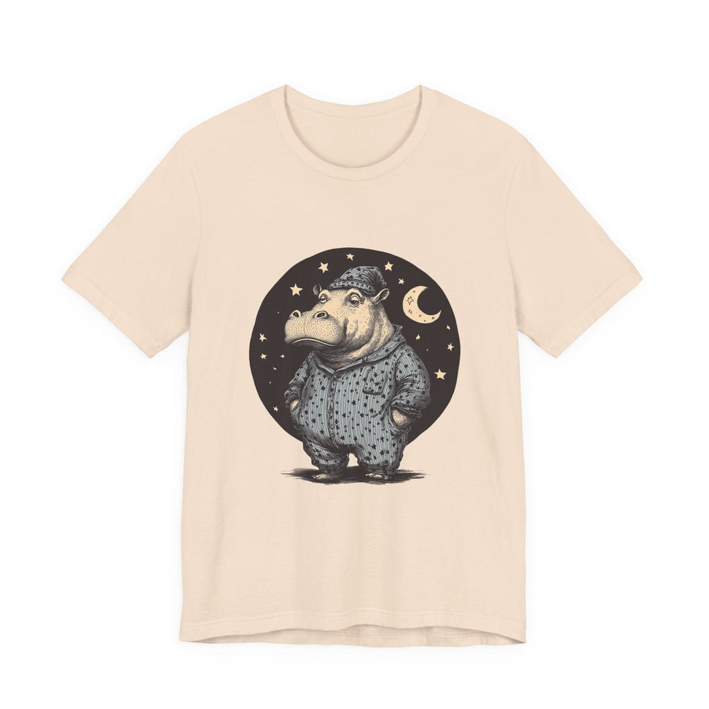 Sleepy Hippo Shirt, Funny Hippo Shirt, Cute Hippo Shirt by PopCultureByDesign36