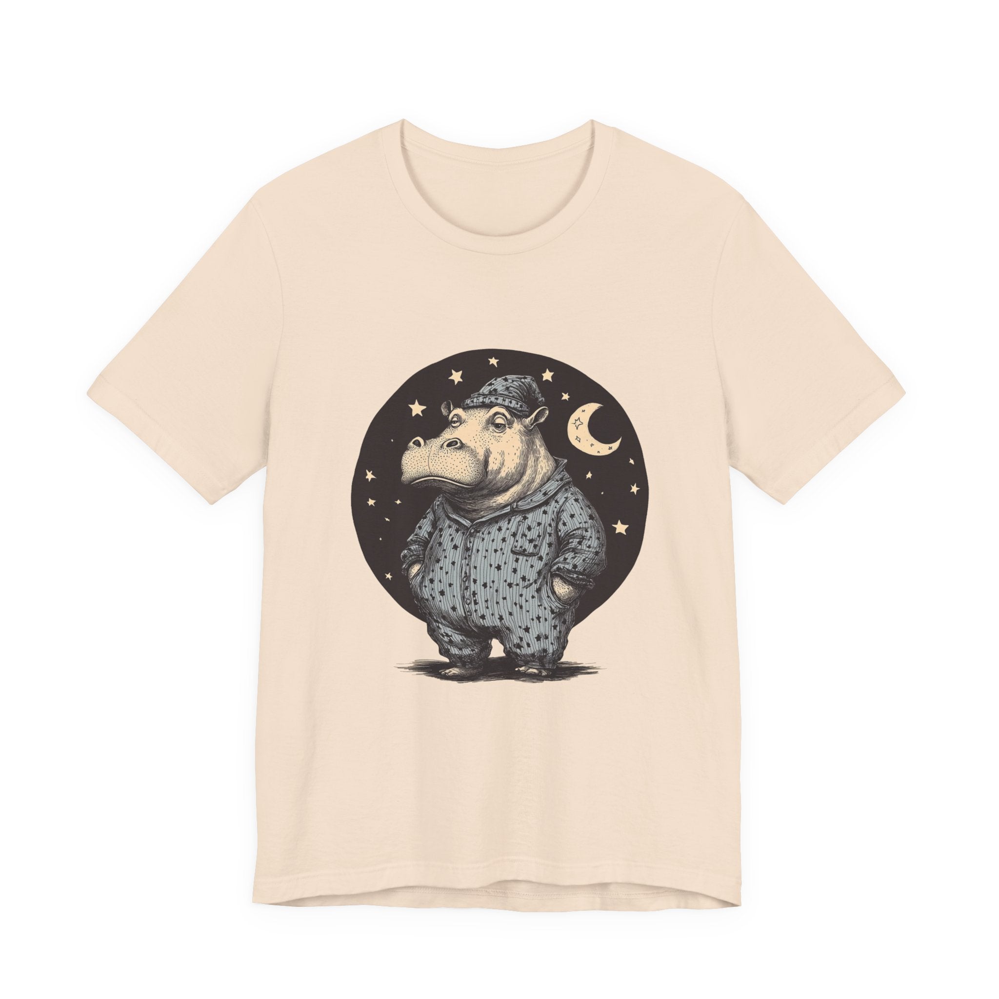 Sleepy Hippo Shirt, Funny Hippo Shirt, Cute Hippo Shirt by PopCultureByDesign36