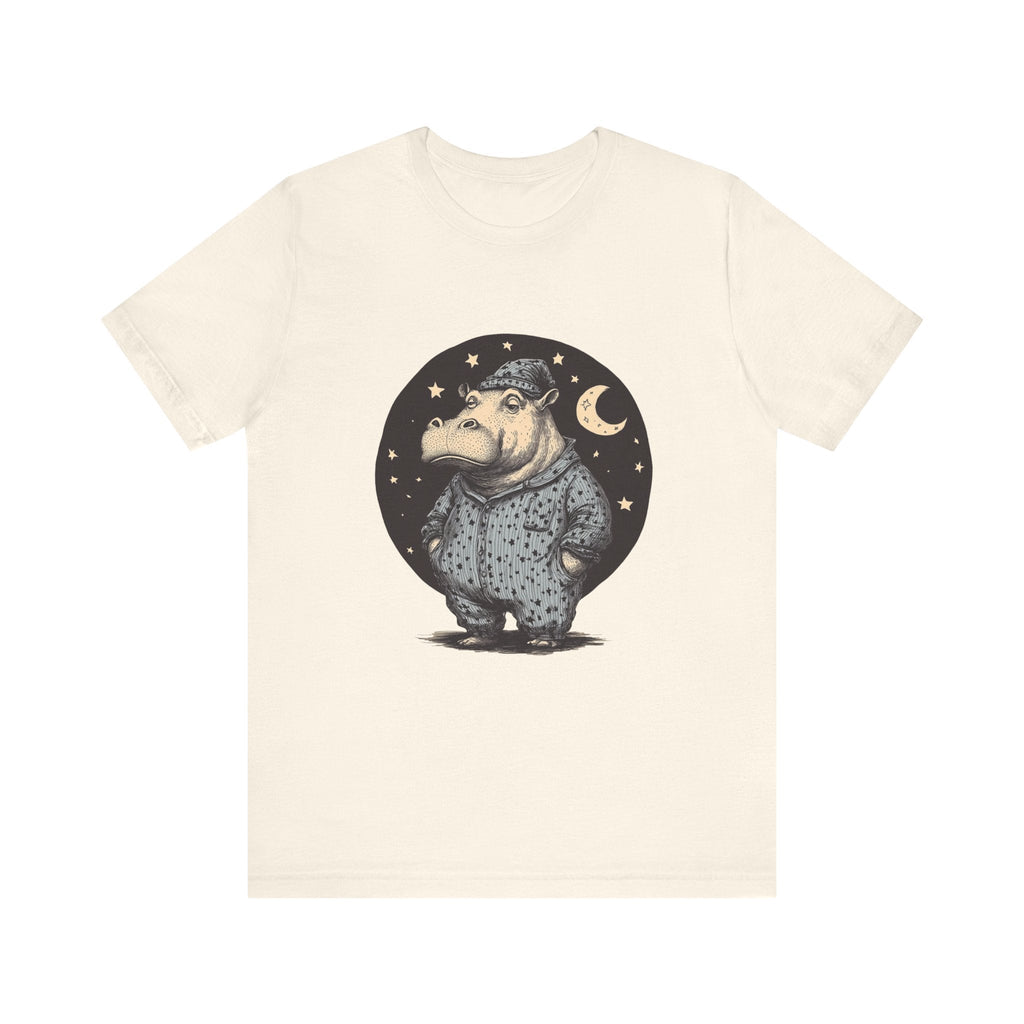 Sleepy Hippo Shirt, Funny Hippo Shirt, Cute Hippo Shirt by PopCultureByDesign36