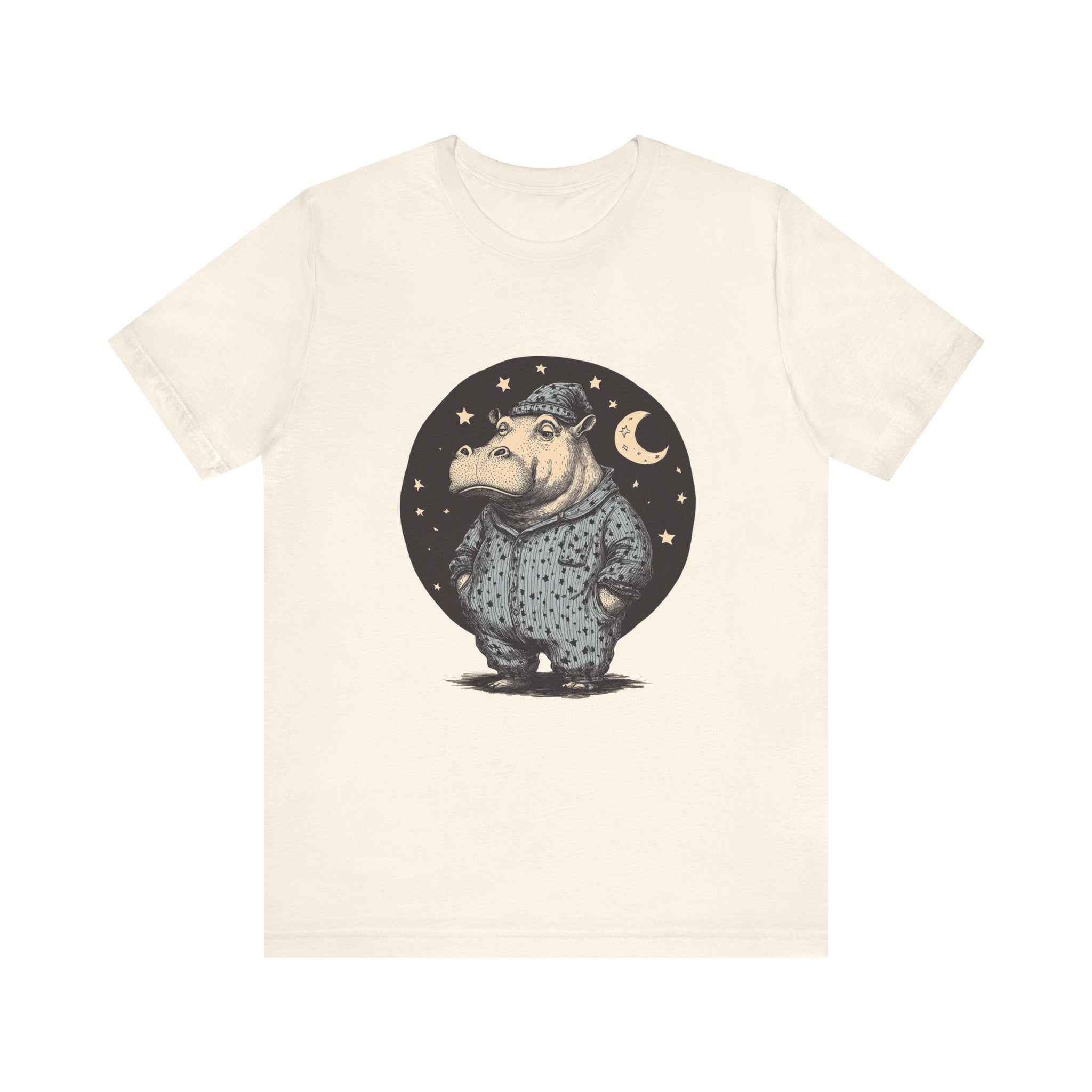 Sleepy Hippo Shirt, Funny Hippo Shirt, Cute Hippo Shirt by PopCultureByDesign36