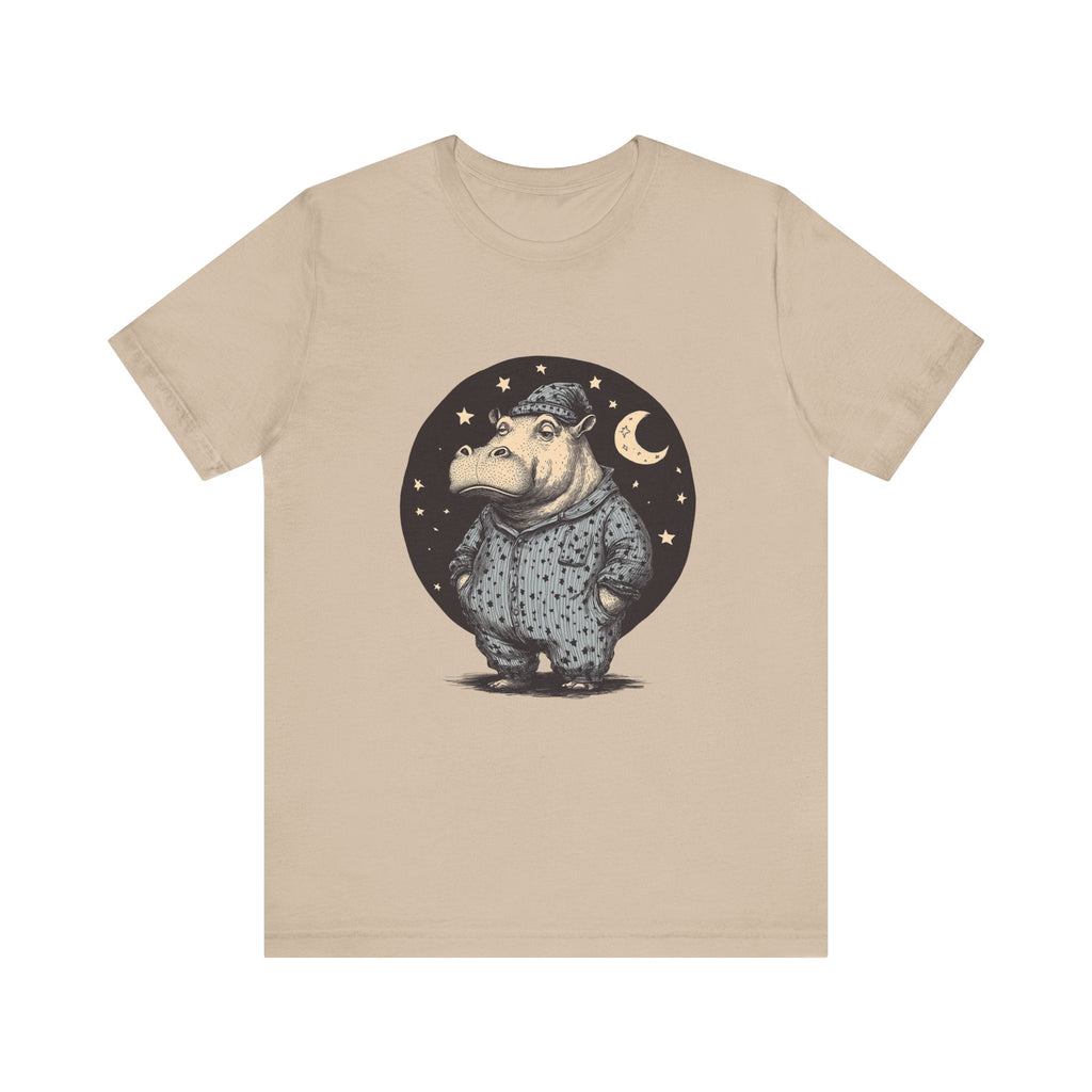 Sleepy Hippo Shirt, Funny Hippo Shirt, Cute Hippo Shirt by PopCultureByDesign36