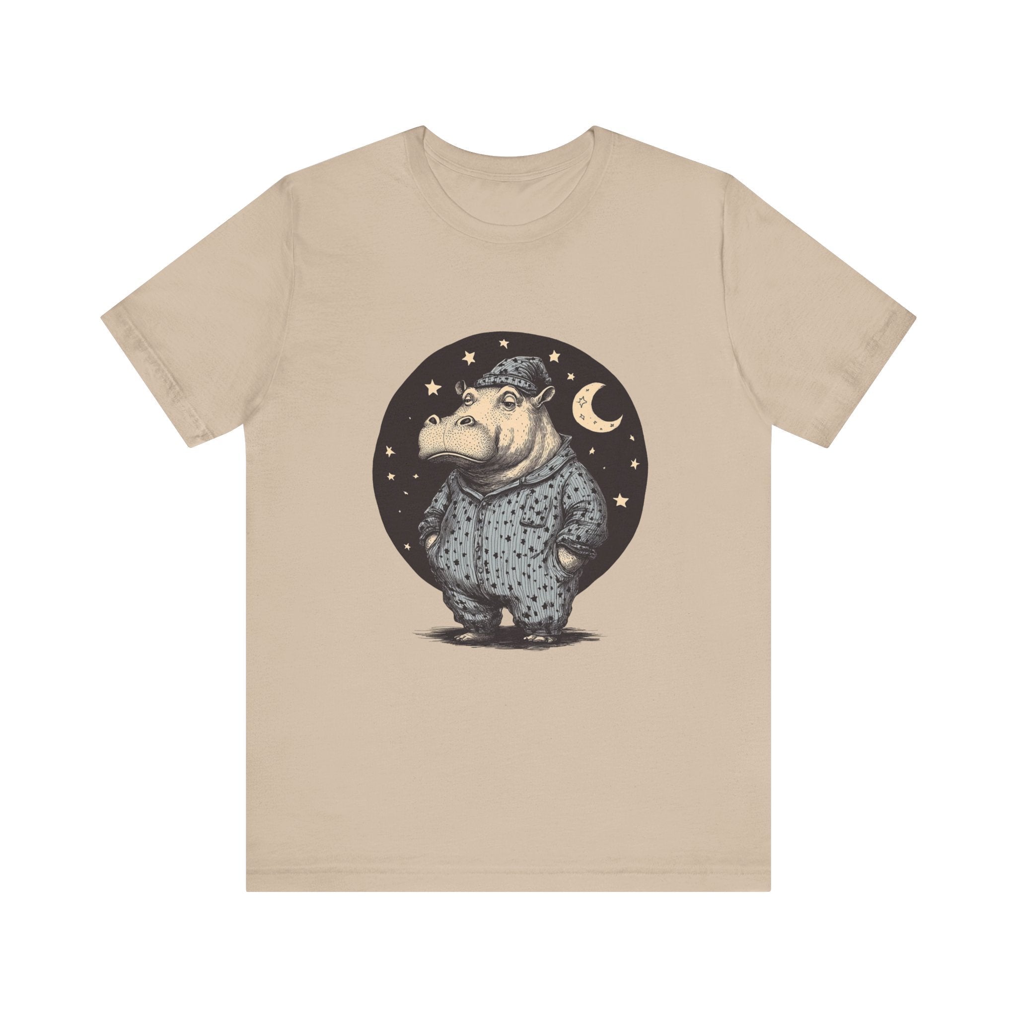 Sleepy Hippo Shirt, Funny Hippo Shirt, Cute Hippo Shirt by PopCultureByDesign36
