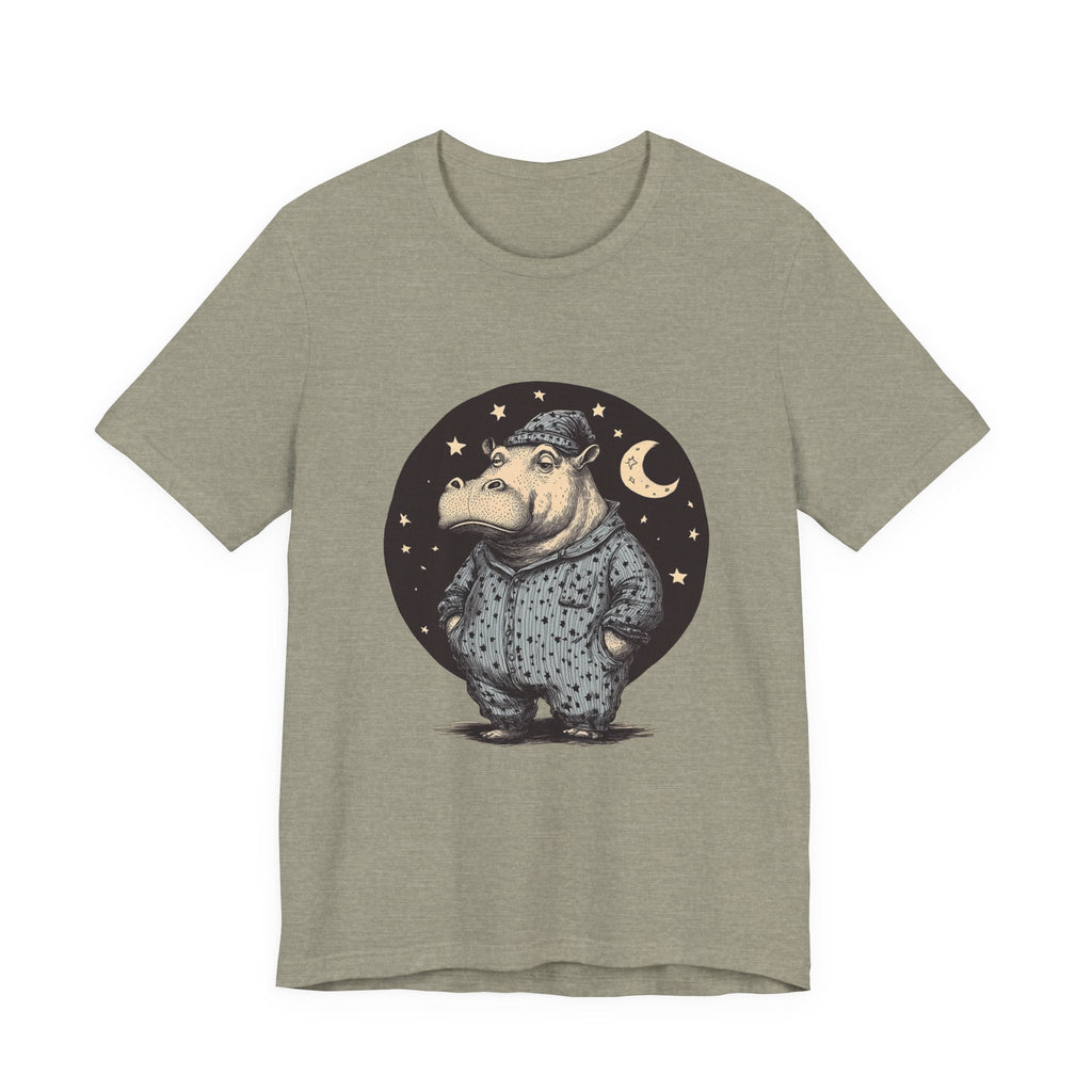 Sleepy Hippo Shirt, Funny Hippo Shirt, Cute Hippo Shirt by PopCultureByDesign36