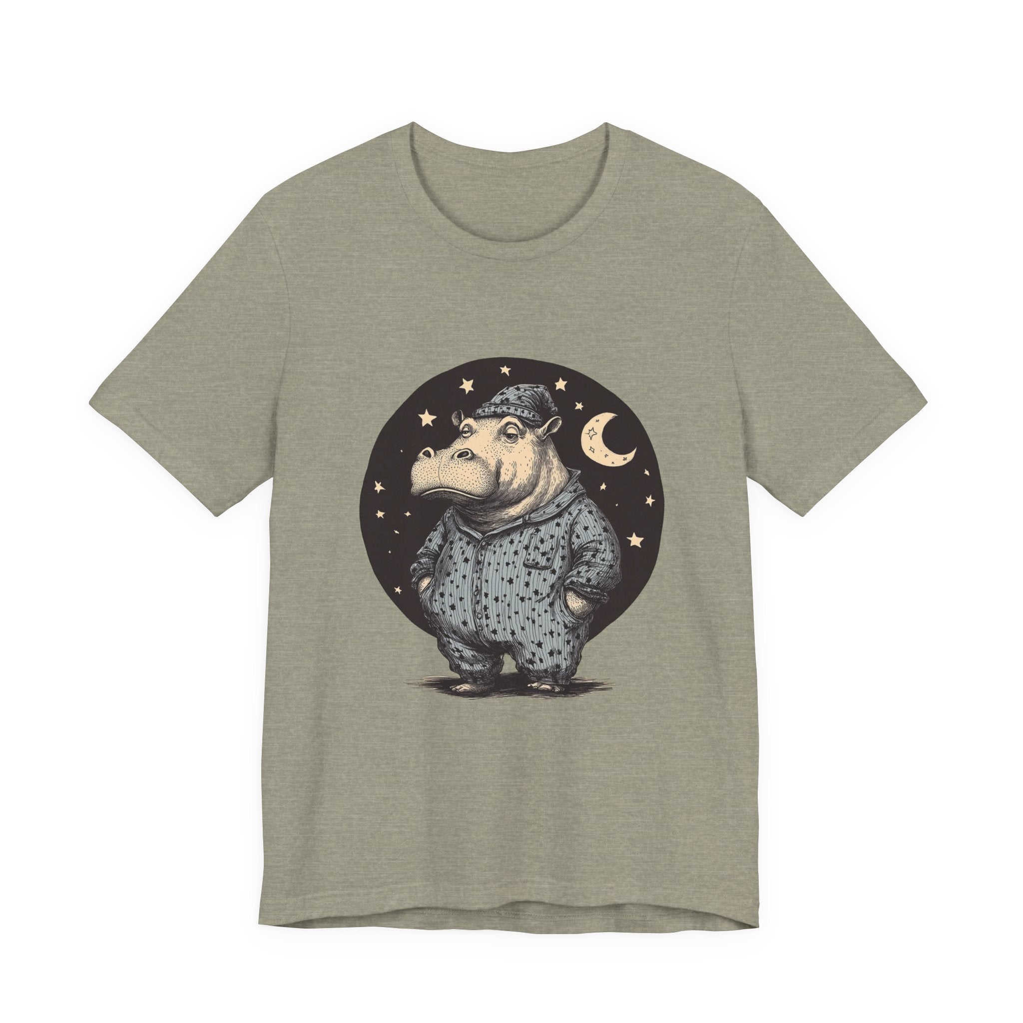 Sleepy Hippo Shirt, Funny Hippo Shirt, Cute Hippo Shirt by PopCultureByDesign36