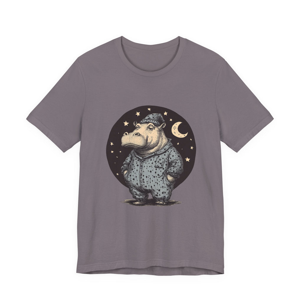 Sleepy Hippo Shirt, Funny Hippo Shirt, Cute Hippo Shirt by PopCultureByDesign36