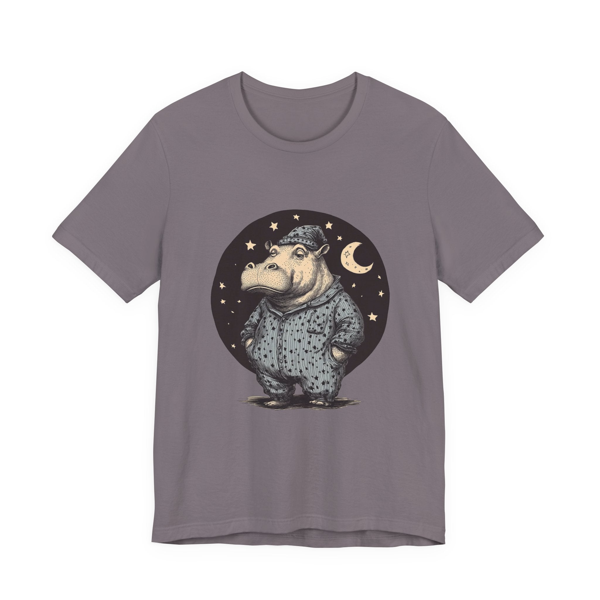 Sleepy Hippo Shirt, Funny Hippo Shirt, Cute Hippo Shirt by PopCultureByDesign36