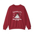 Snowman Christmas Sweatshirt, Survive One Meltdown at a Time, Holiday Winter Jumper, Funny Xmas Pullover, Cozy Festive Top, Unisex Winter by PopCultureByDesign36