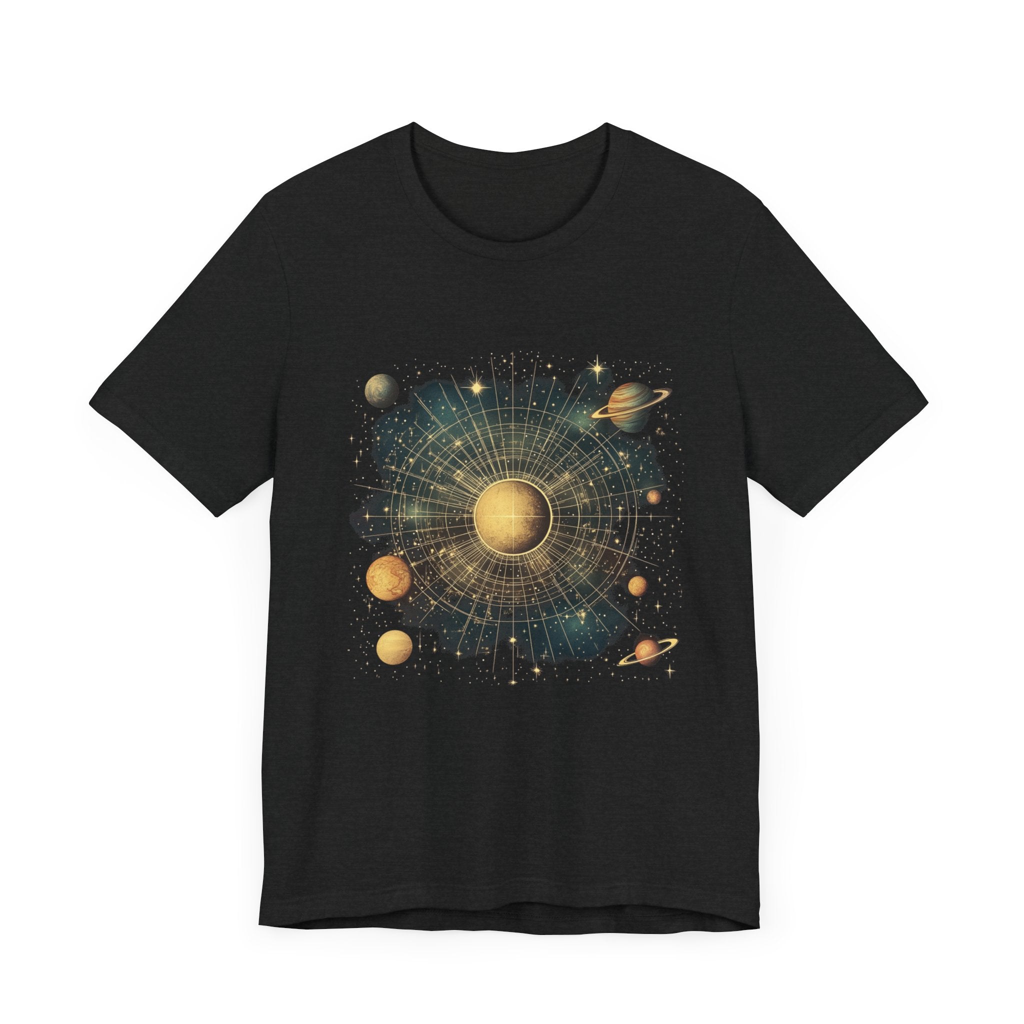 Space Galaxy T-Shirt, Solar System Tee, Astronomy Shirt by PopCultureByDesign36