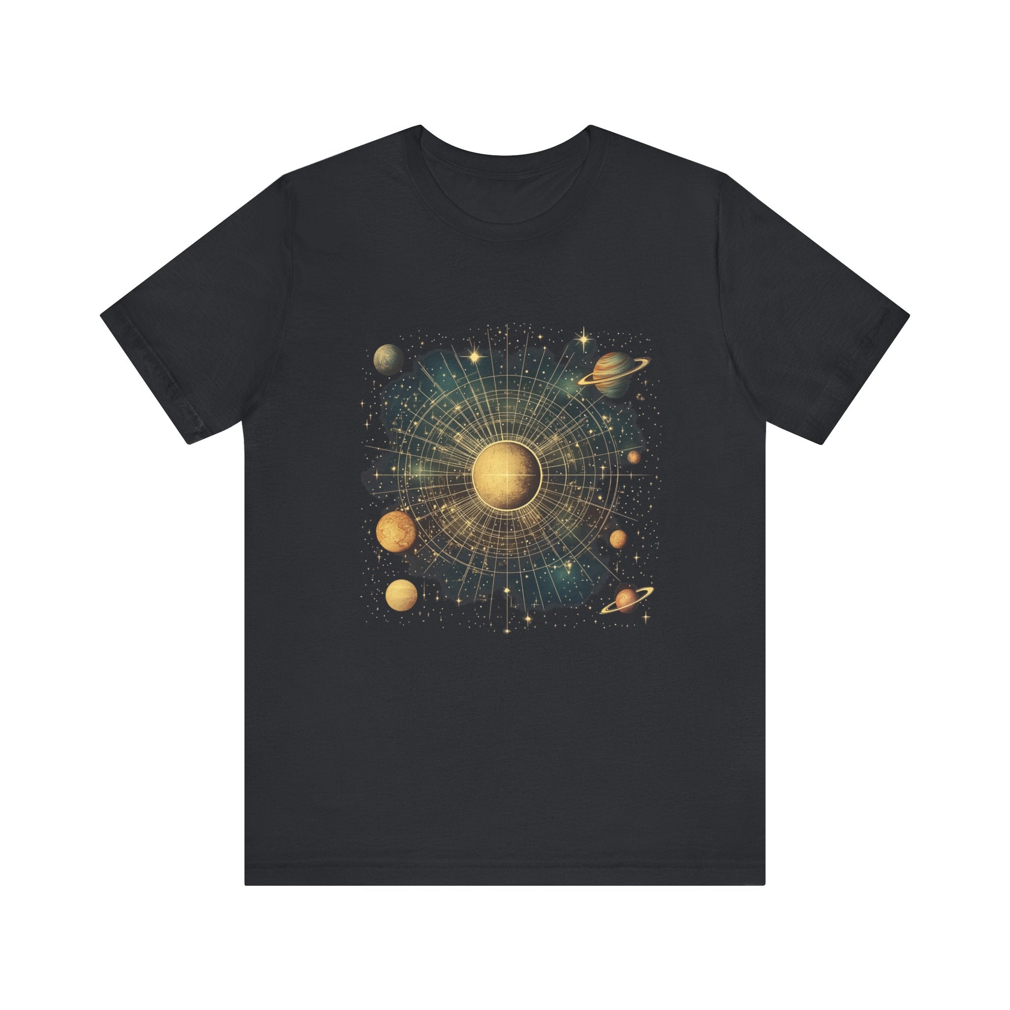 Space Galaxy T-Shirt, Solar System Tee, Astronomy Shirt by PopCultureByDesign36