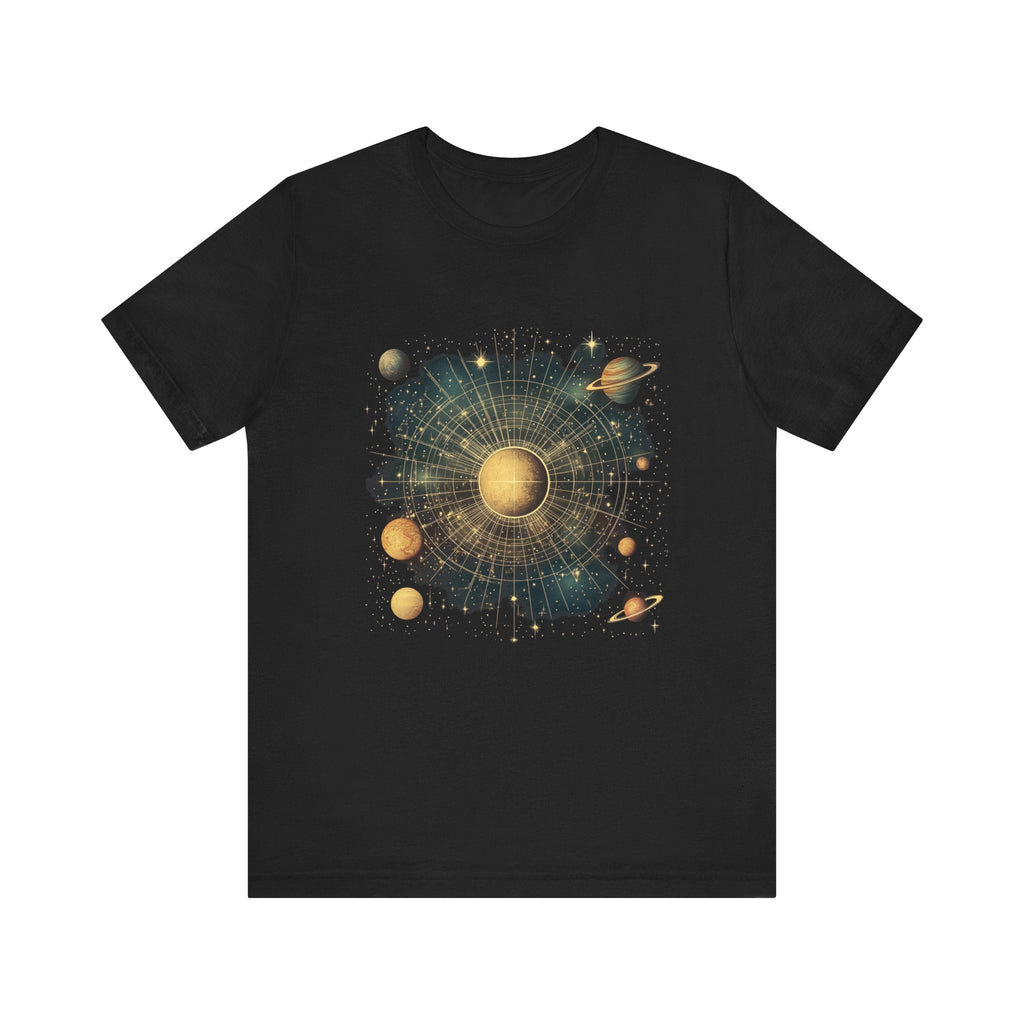 Space Galaxy T-Shirt, Solar System Tee, Astronomy Shirt by PopCultureByDesign36