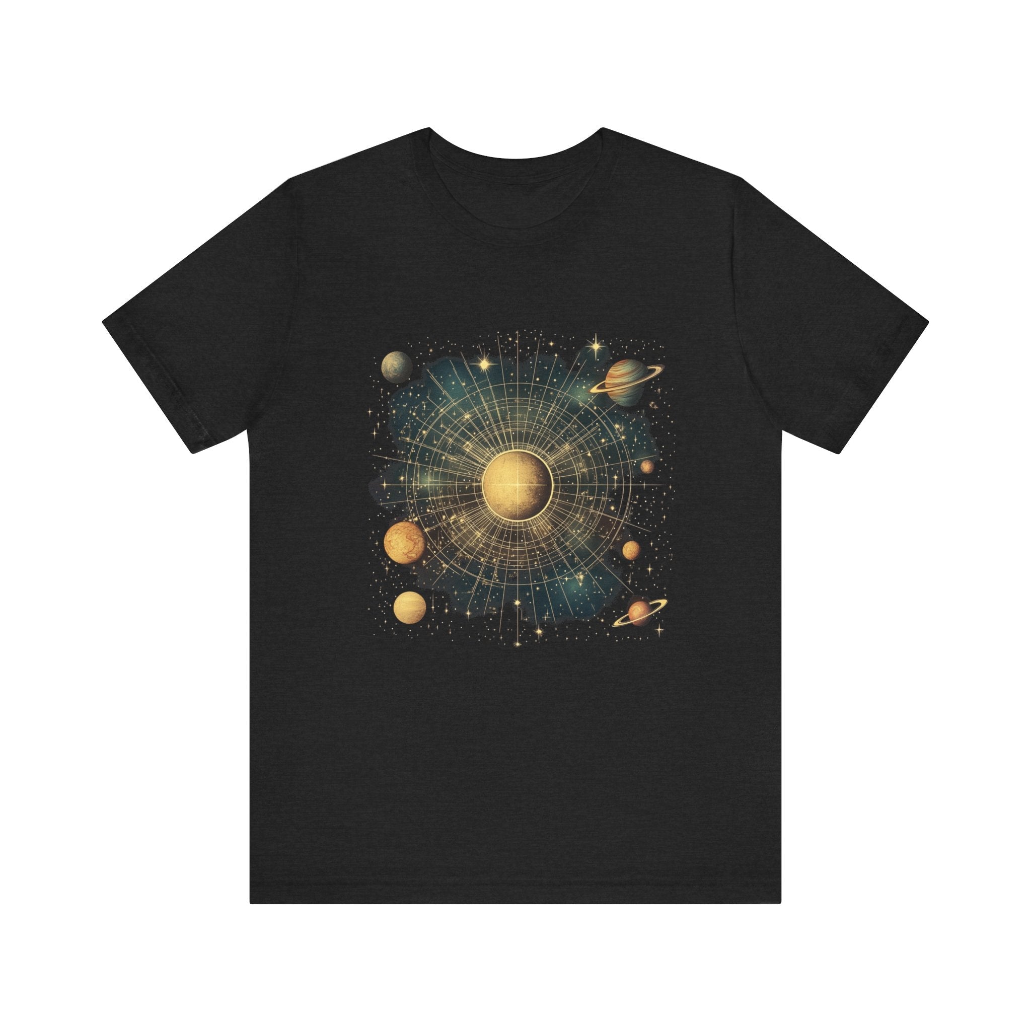 Space Galaxy T-Shirt, Solar System Tee, Astronomy Shirt by PopCultureByDesign36