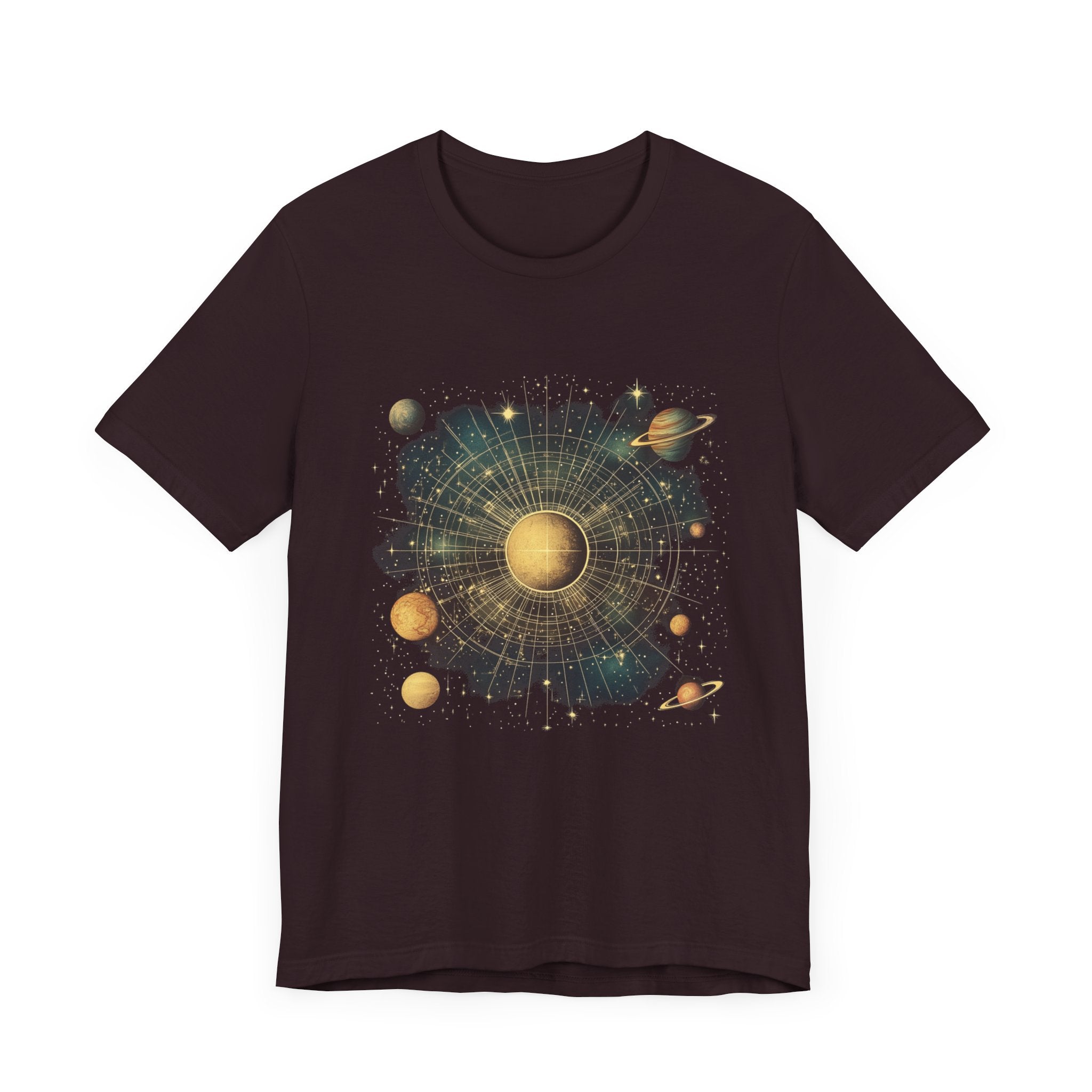 Space Galaxy T-Shirt, Solar System Tee, Astronomy Shirt by PopCultureByDesign36