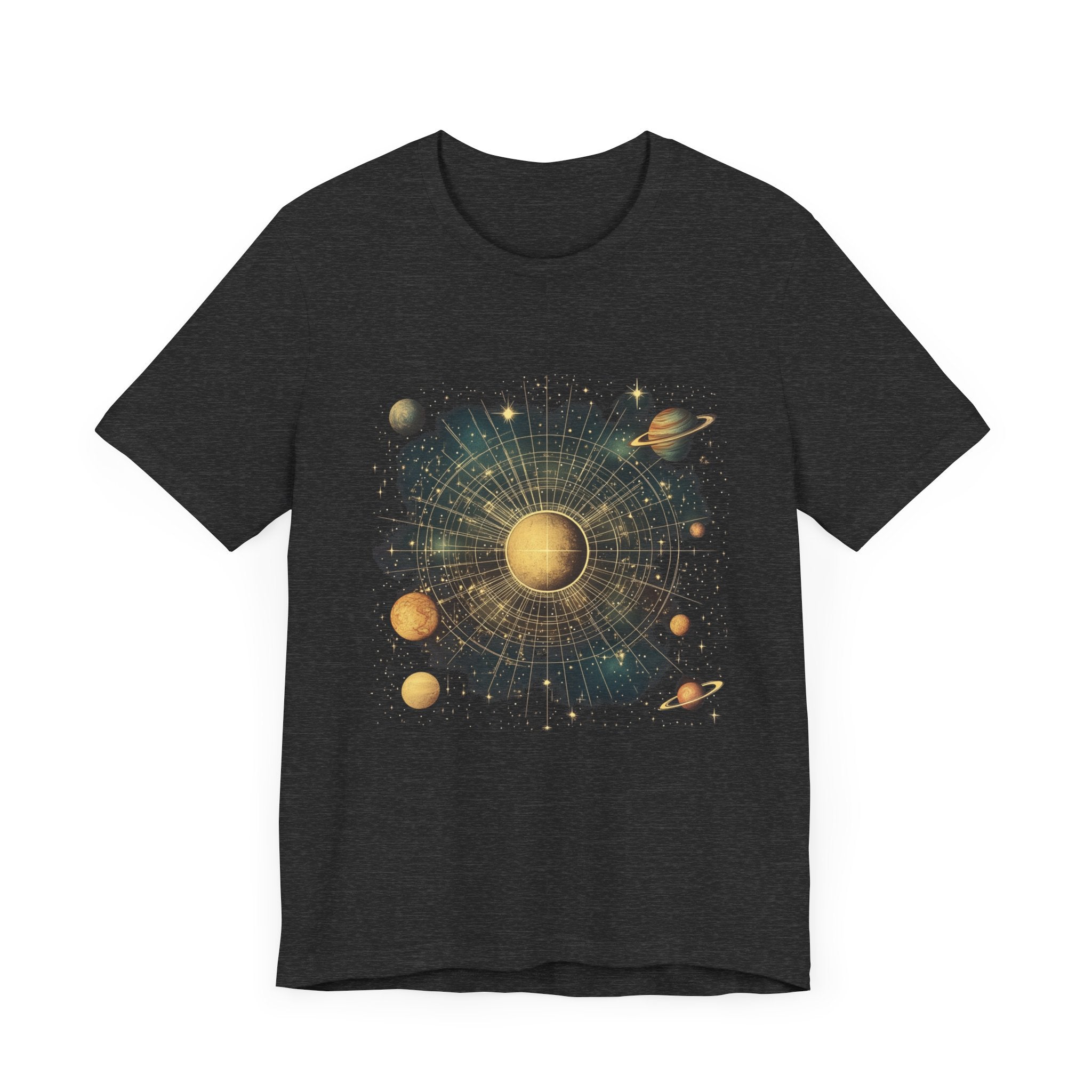 Space Galaxy T-Shirt, Solar System Tee, Astronomy Shirt by PopCultureByDesign36