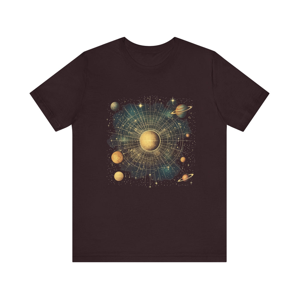Space Galaxy T-Shirt, Solar System Tee, Astronomy Shirt by PopCultureByDesign36
