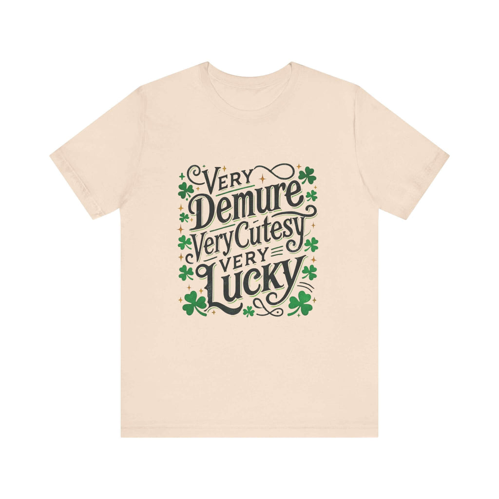 St Patrick's Day Tee, Irish Shamrock Tee, Feeling Lucky by PopCultureByDesign36