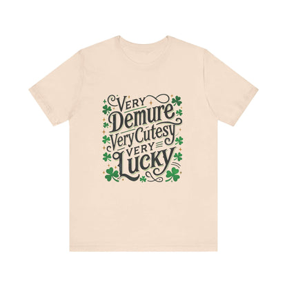 St Patrick's Day Tee, Irish Shamrock Tee, Feeling Lucky - Popbydesign
